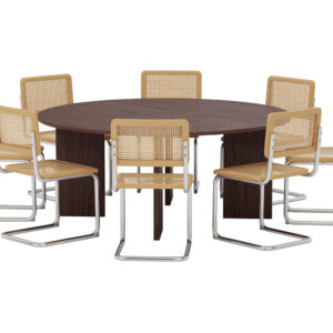 Graos, Robert – Ensemble repas rond – Moka