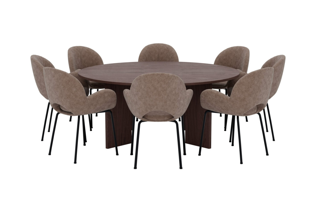 Graos, Florensa – Ensemble repas rond – Moka