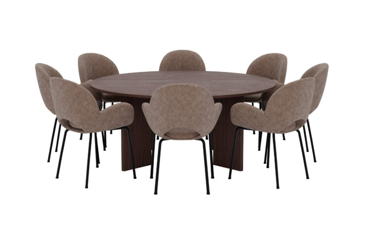 Graos, Florensa – Ensemble repas rond – Moka