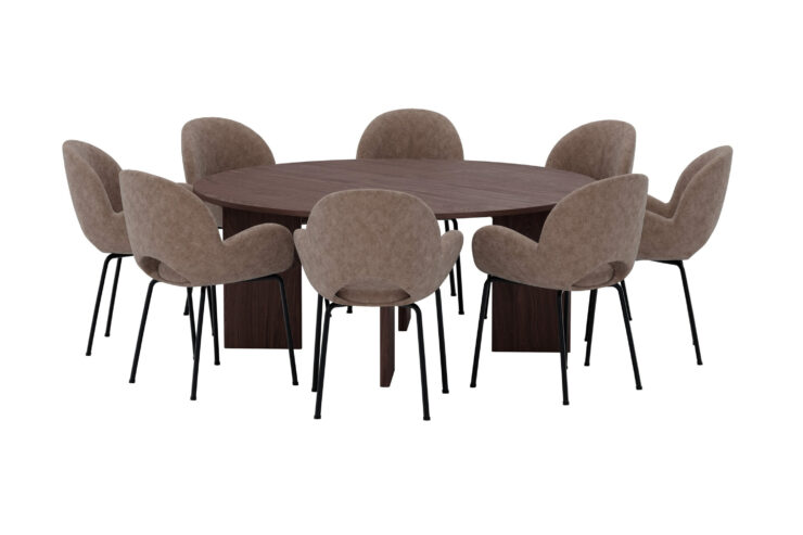 Graos, Florensa – Ensemble repas rond – Moka