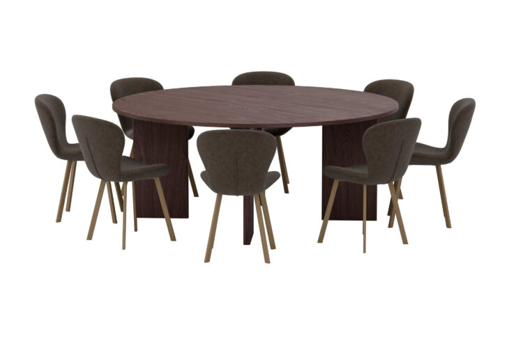 Graos, Lilja – Ensemble repas rond – Moka