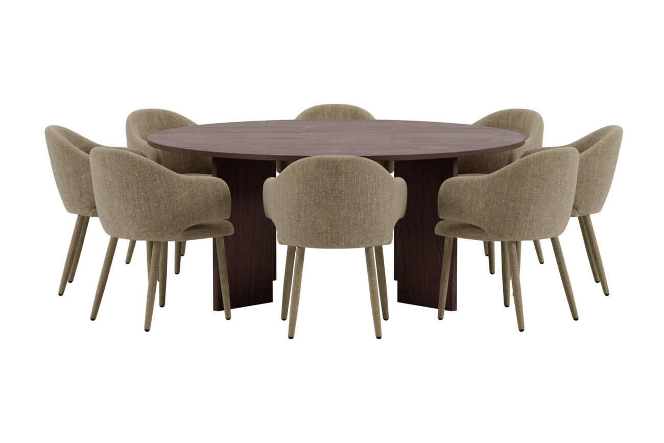 Graos, Evelin – Ensemble repas rond – Moka