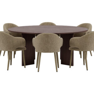Graos, Evelin – Ensemble repas rond – Moka