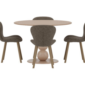 Boule, Lilja – Ensemble repas rond – Beige
