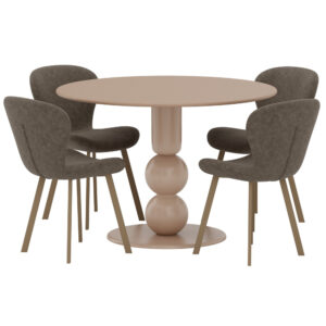 Boule, Lilja – Ensemble repas rond – Beige