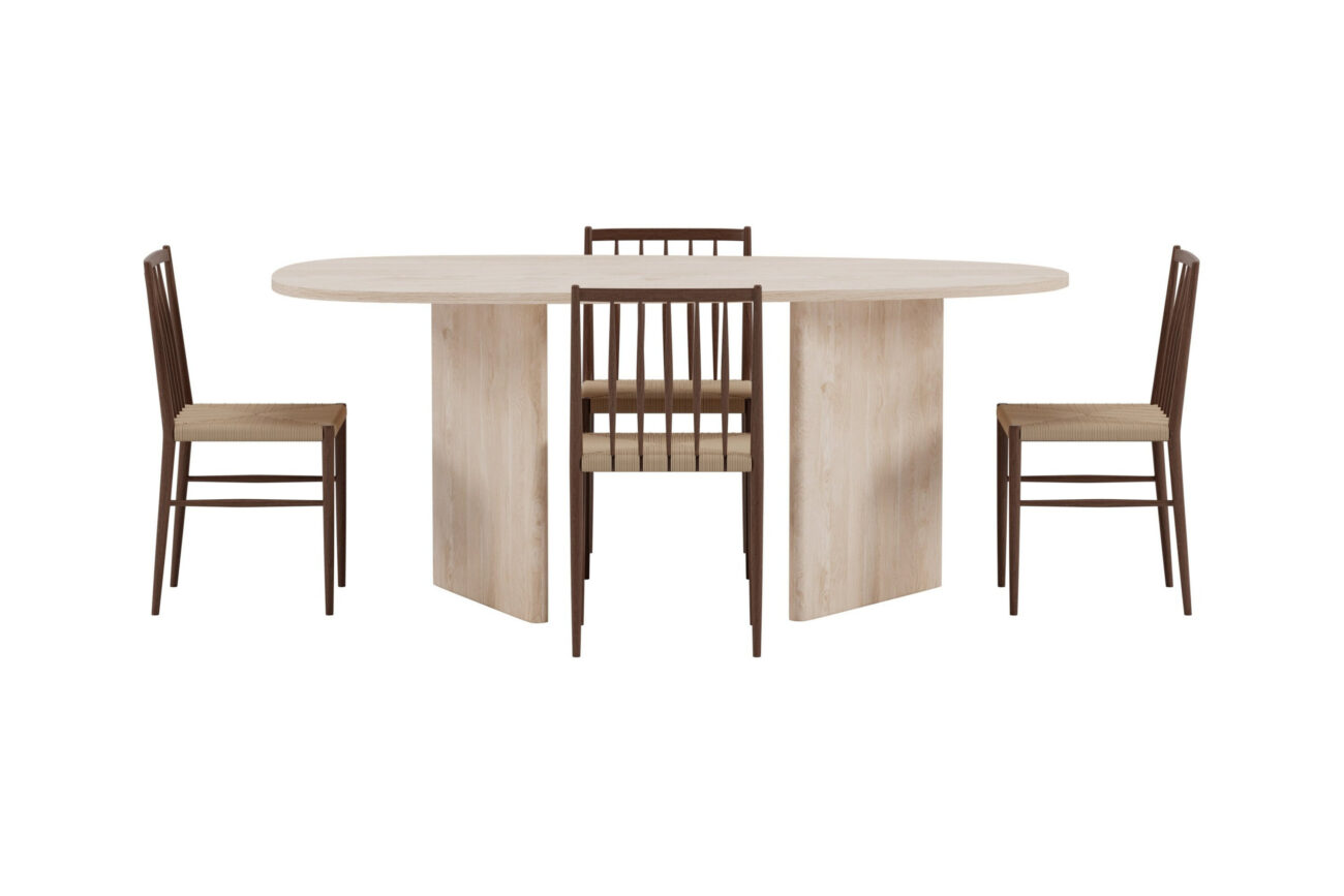 Grönvik, Enes – Ensemble repas ovale – Naturel