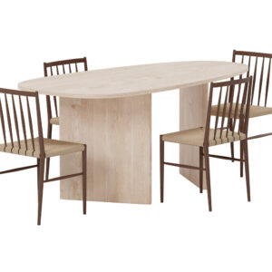 Grönvik, Enes – Ensemble repas ovale – Naturel