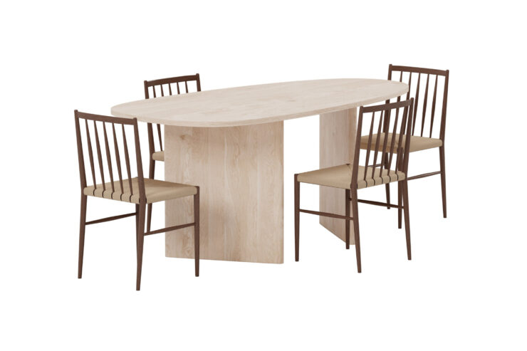 Grönvik, Enes – Ensemble repas ovale – Naturel