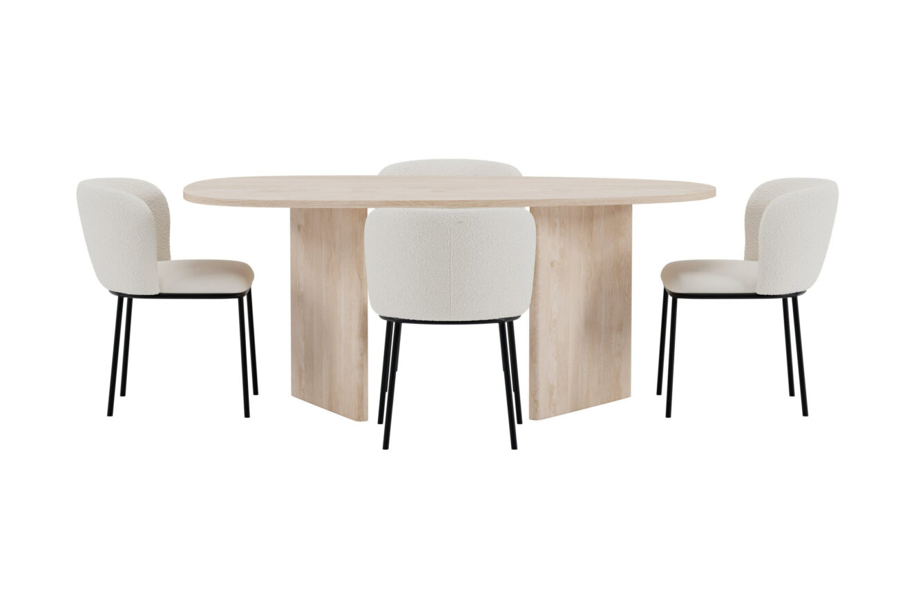 Grönvik, Edina – Ensemble repas ovale – Naturel
