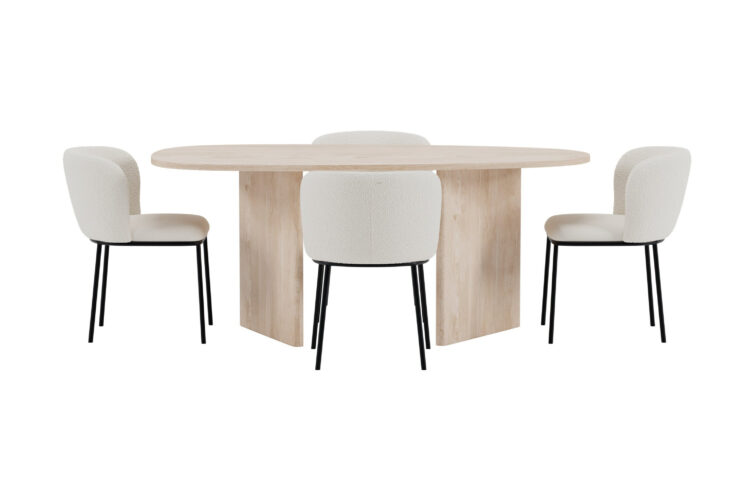 Grönvik, Edina – Ensemble repas ovale – Naturel
