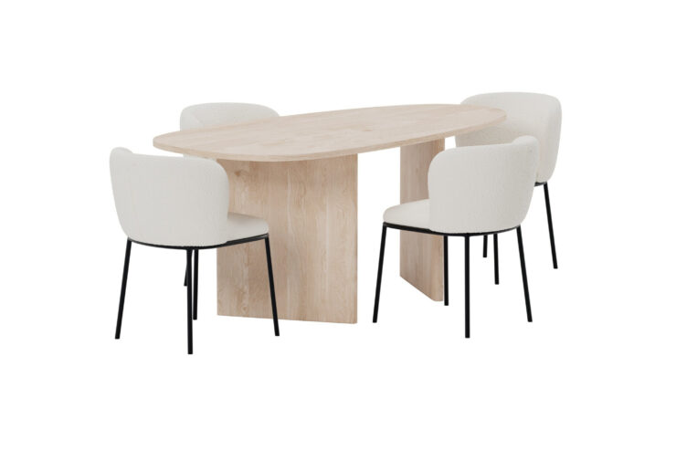 Grönvik, Edina – Ensemble repas ovale – Naturel