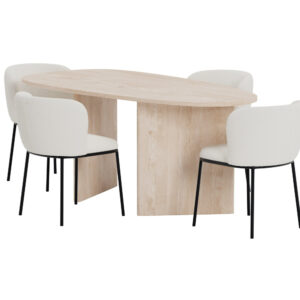 Grönvik, Edina – Ensemble repas ovale – Naturel