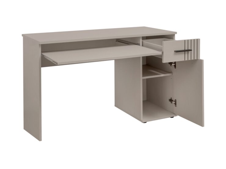 Bureau Sigma – cachemire, noir – 104 x 50 x 76 cm