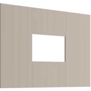 Ensemble TV mural Fly A-P3 – cachemire – 260 x 40 x 170 cm