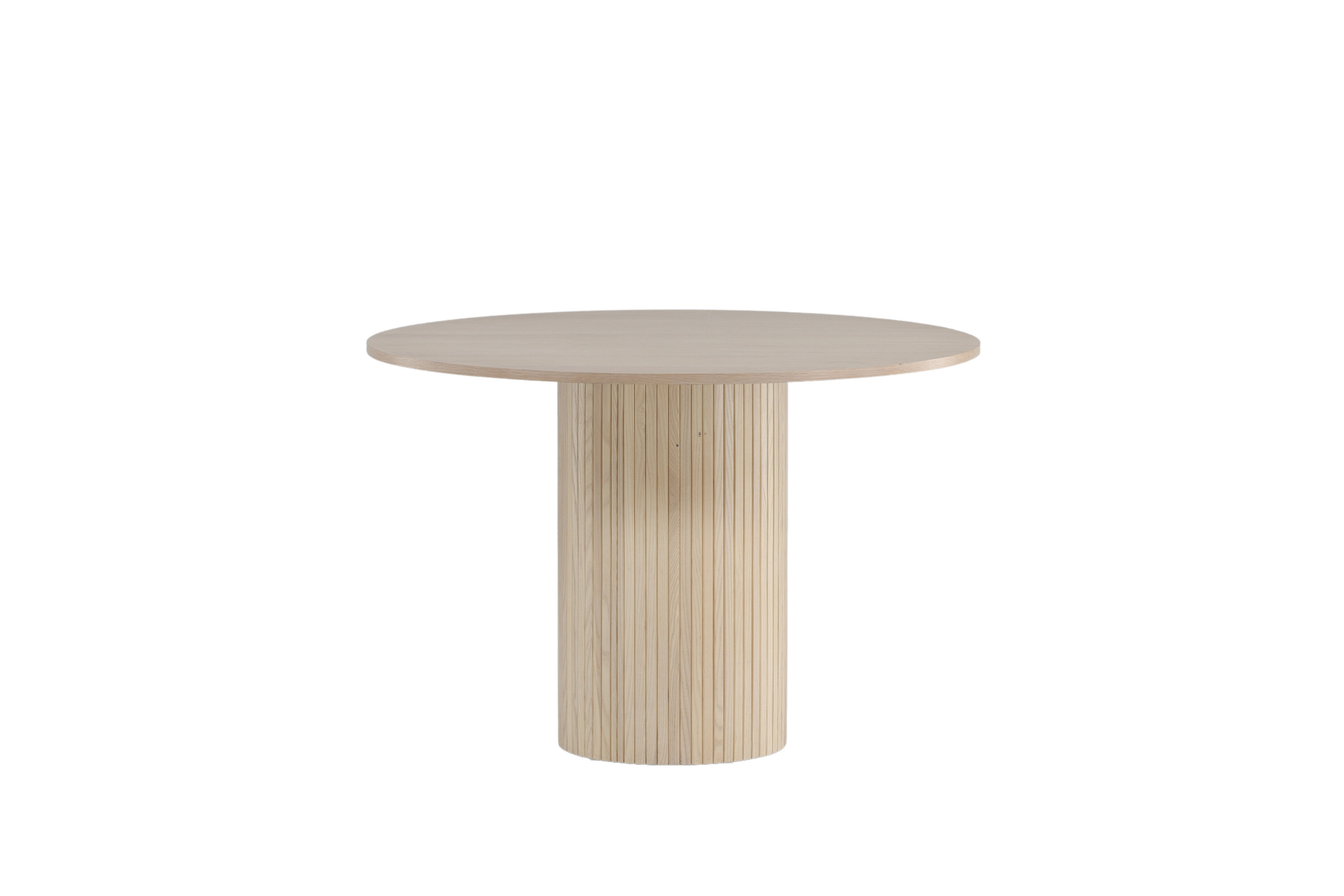 Bianca table à manger ronde noir, blanc, blanchi ⌀110 cm sur fond clair
