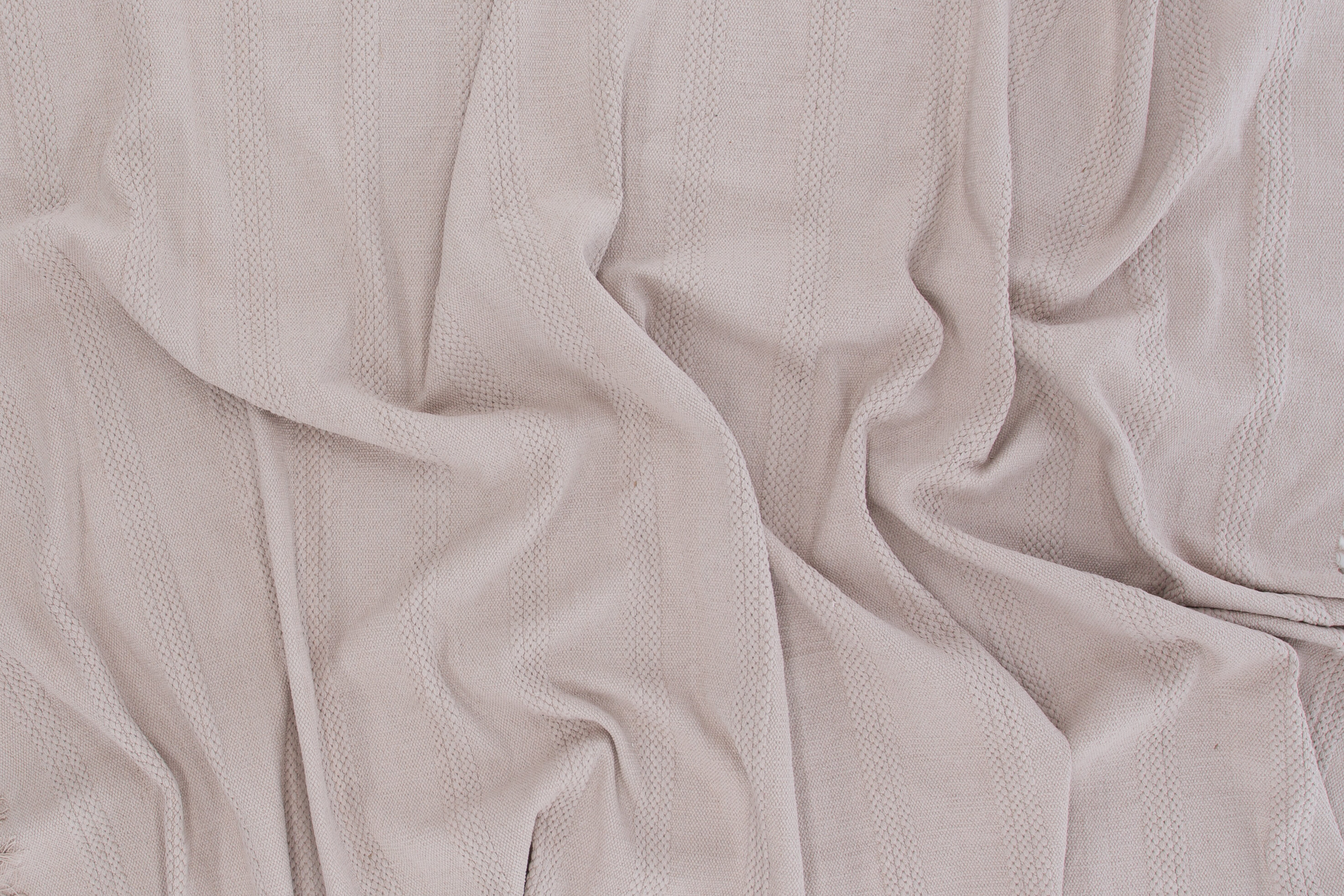 Vue du tapis de salon Nico beige 300 x 200 cm