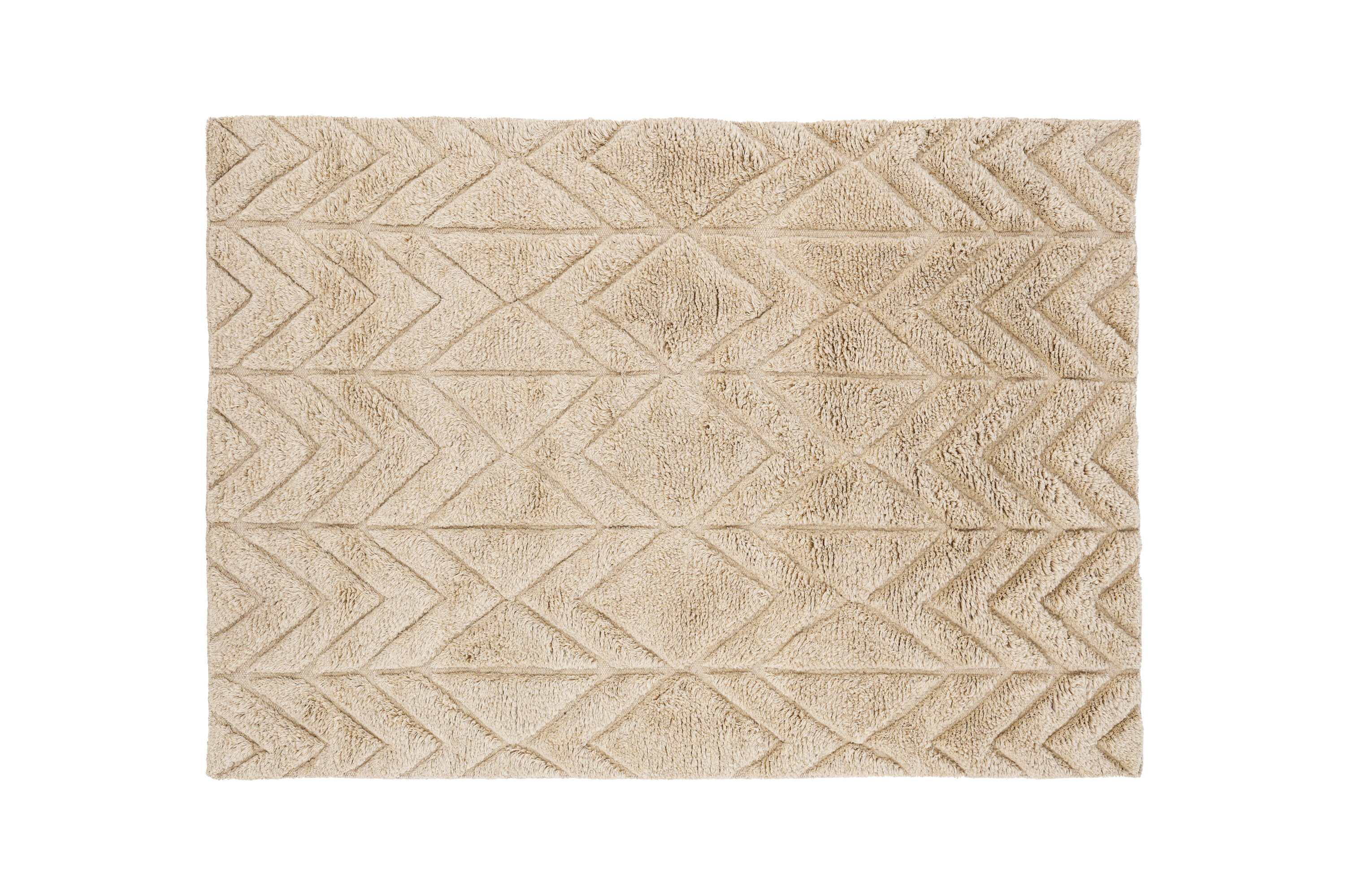 Zoe tapis de salon beige 230 x 160 cm sur fond clair