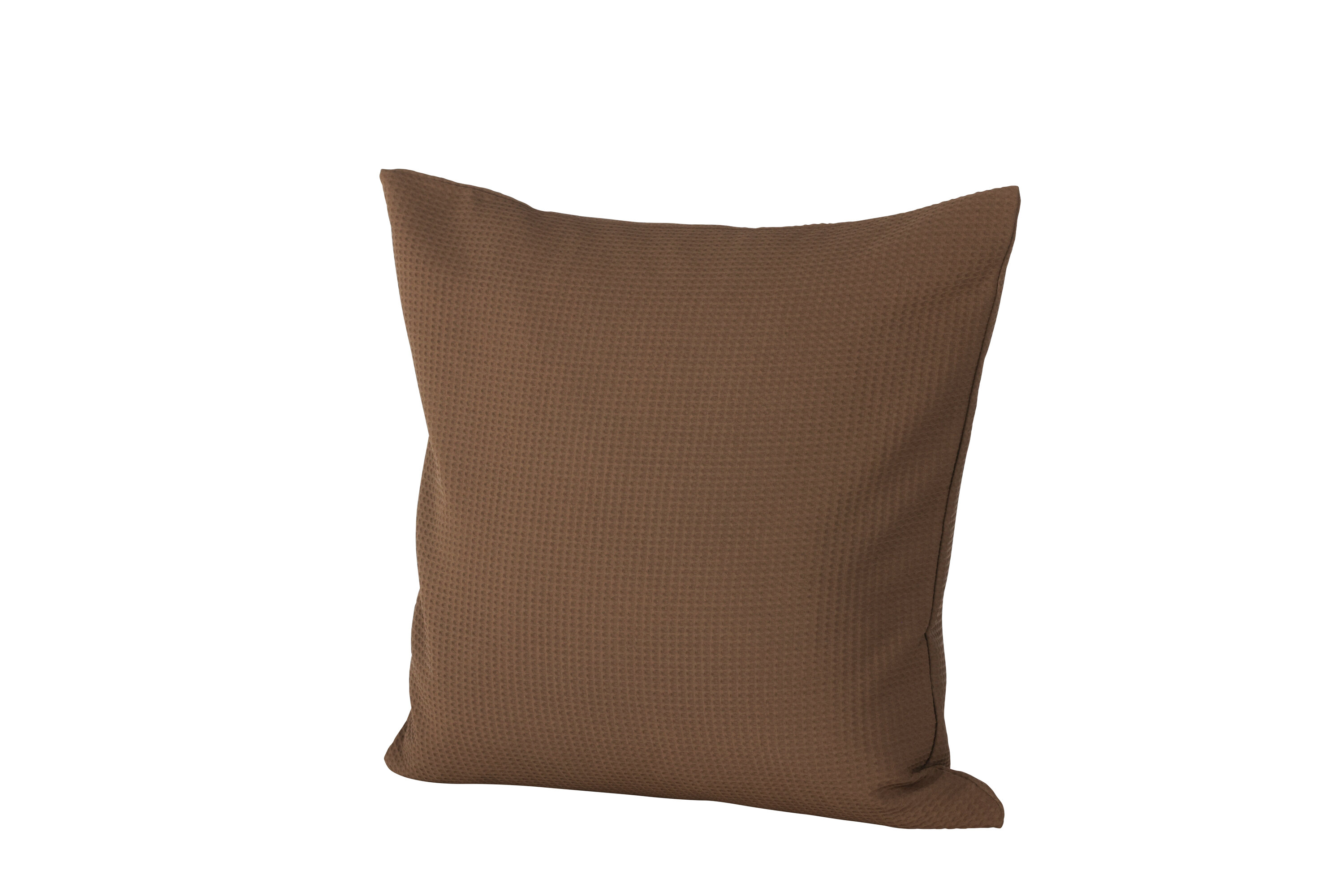 Celine housse de coussin marron foncé 50 x 50 cm sur fond clair