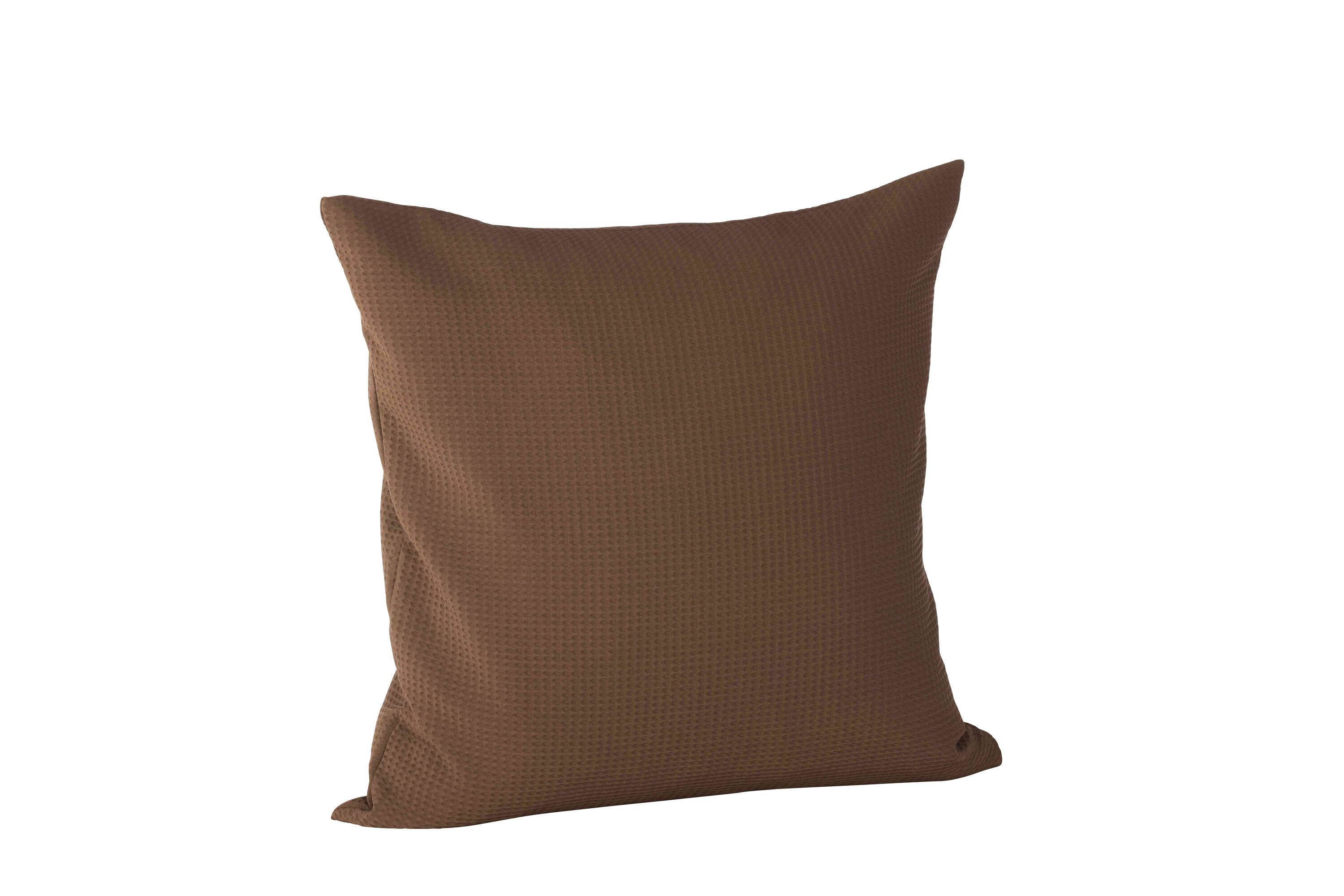 Celine housse de coussin marron foncé 50 x 50 cm sur fond clair