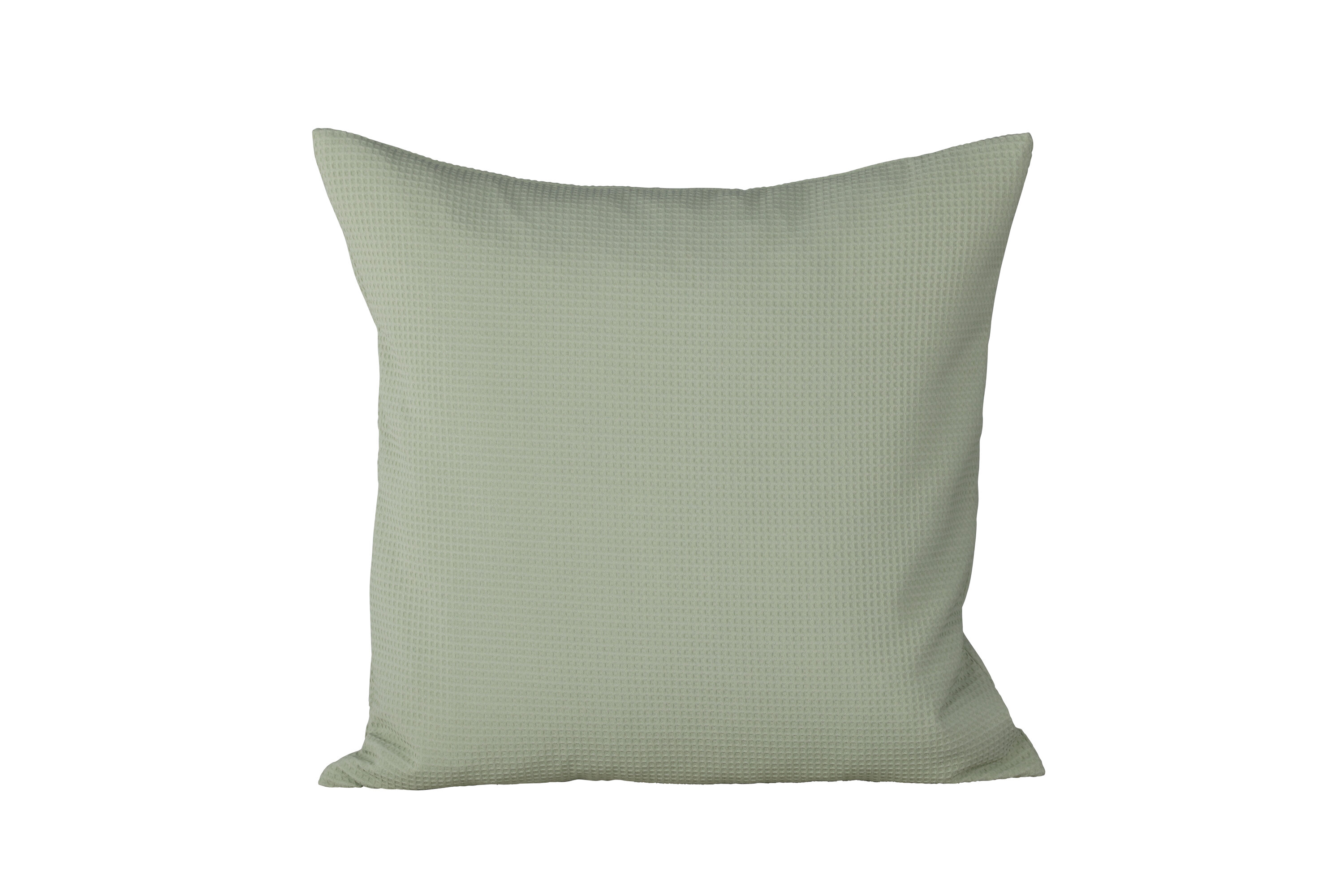 Celine housse de coussin vert 50 x 50 cm sur fond clair