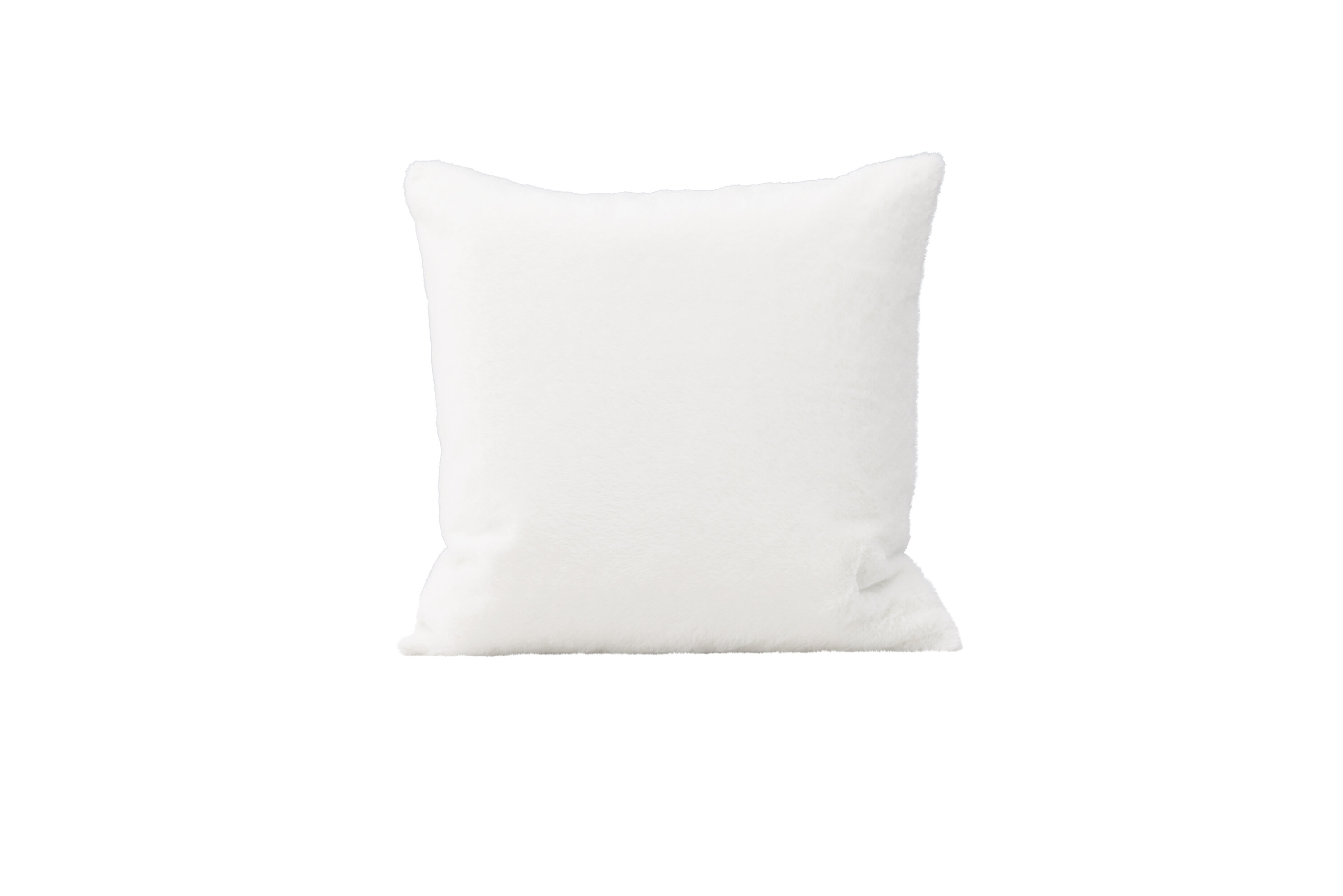 Thea housse de coussin blanc 50 x 50 cm sur fond clair