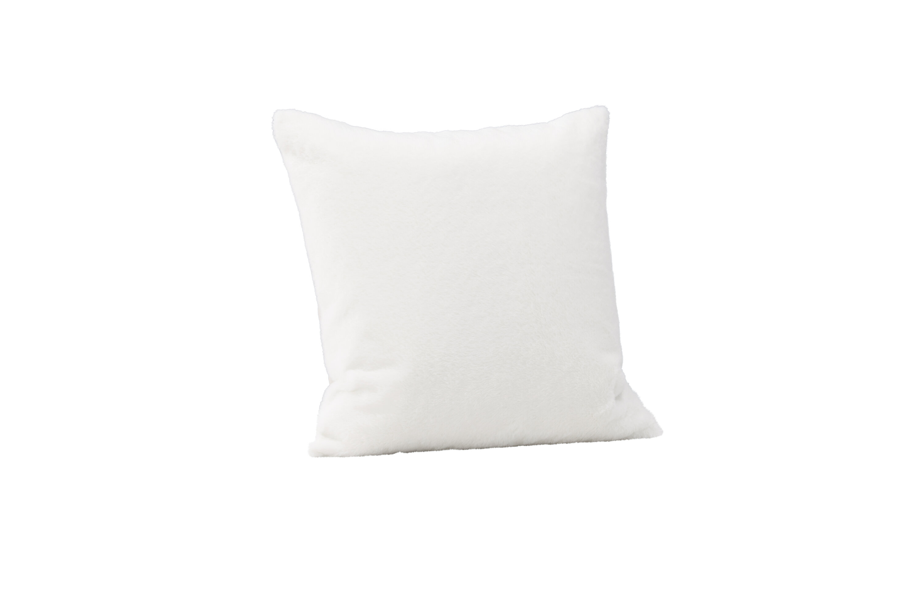 Thea housse de coussin blanc 50 x 50 cm sur fond clair
