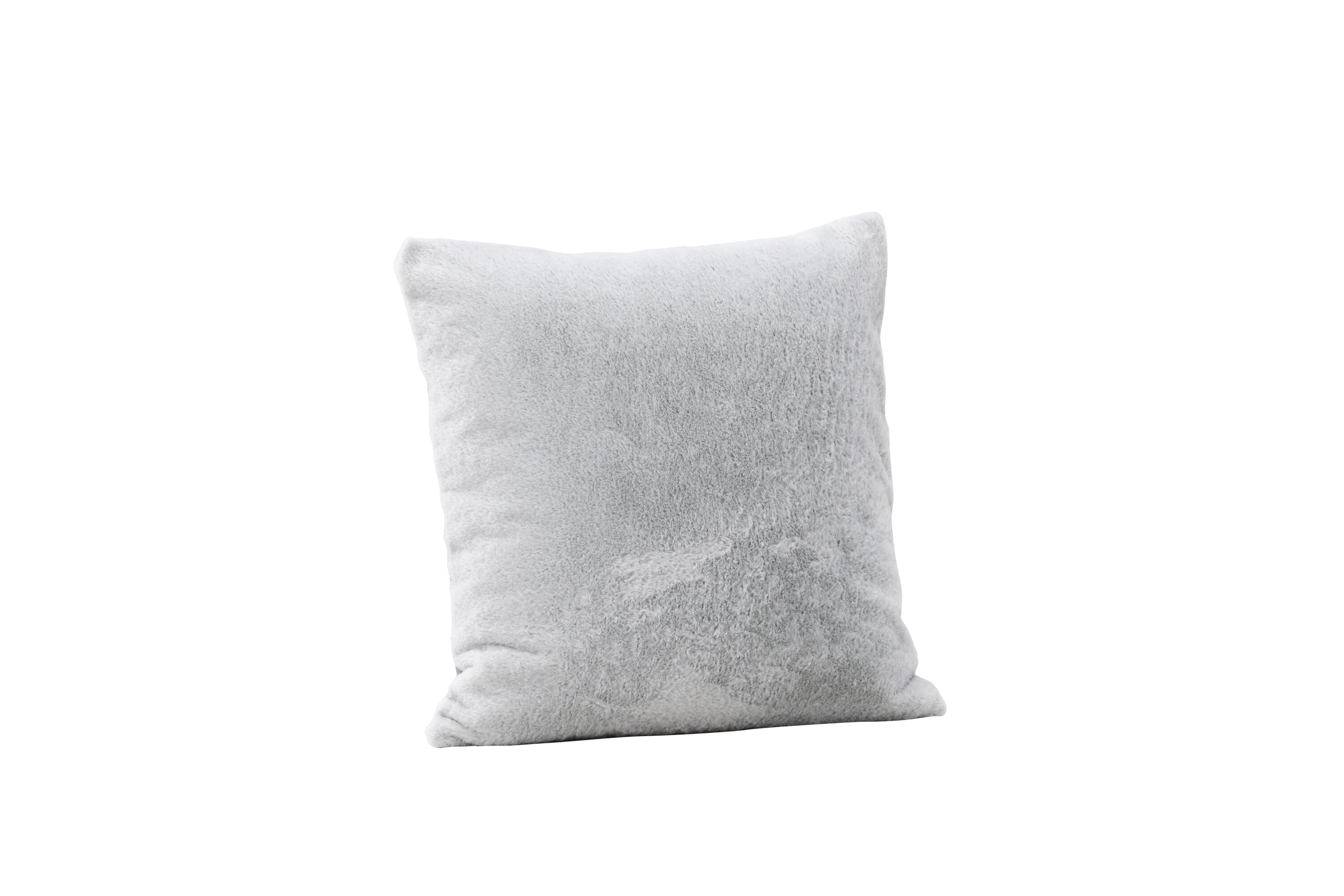 Thea housse de coussin gris 50 x 50 cm sur fond clair