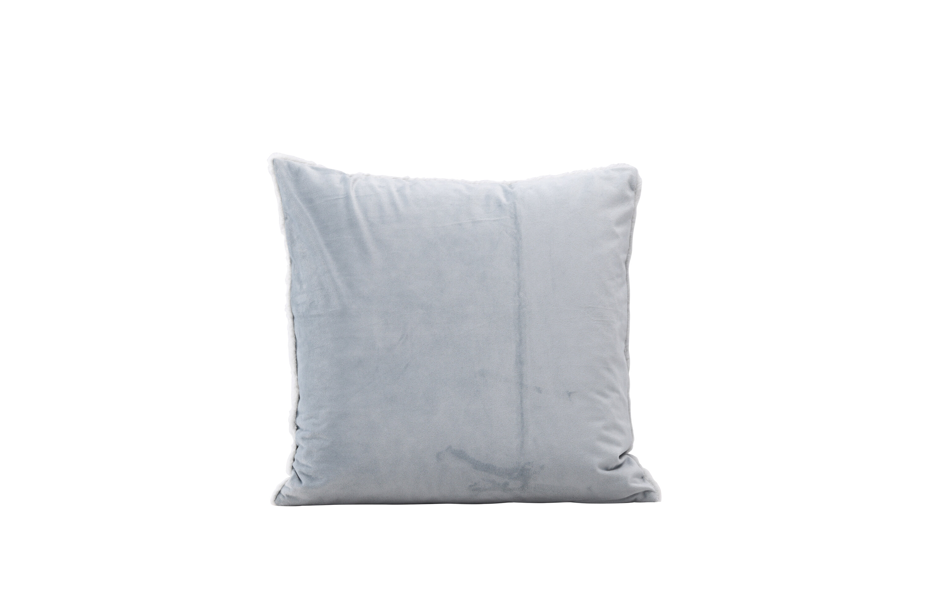 Thea housse de coussin gris 50 x 50 cm sur fond clair