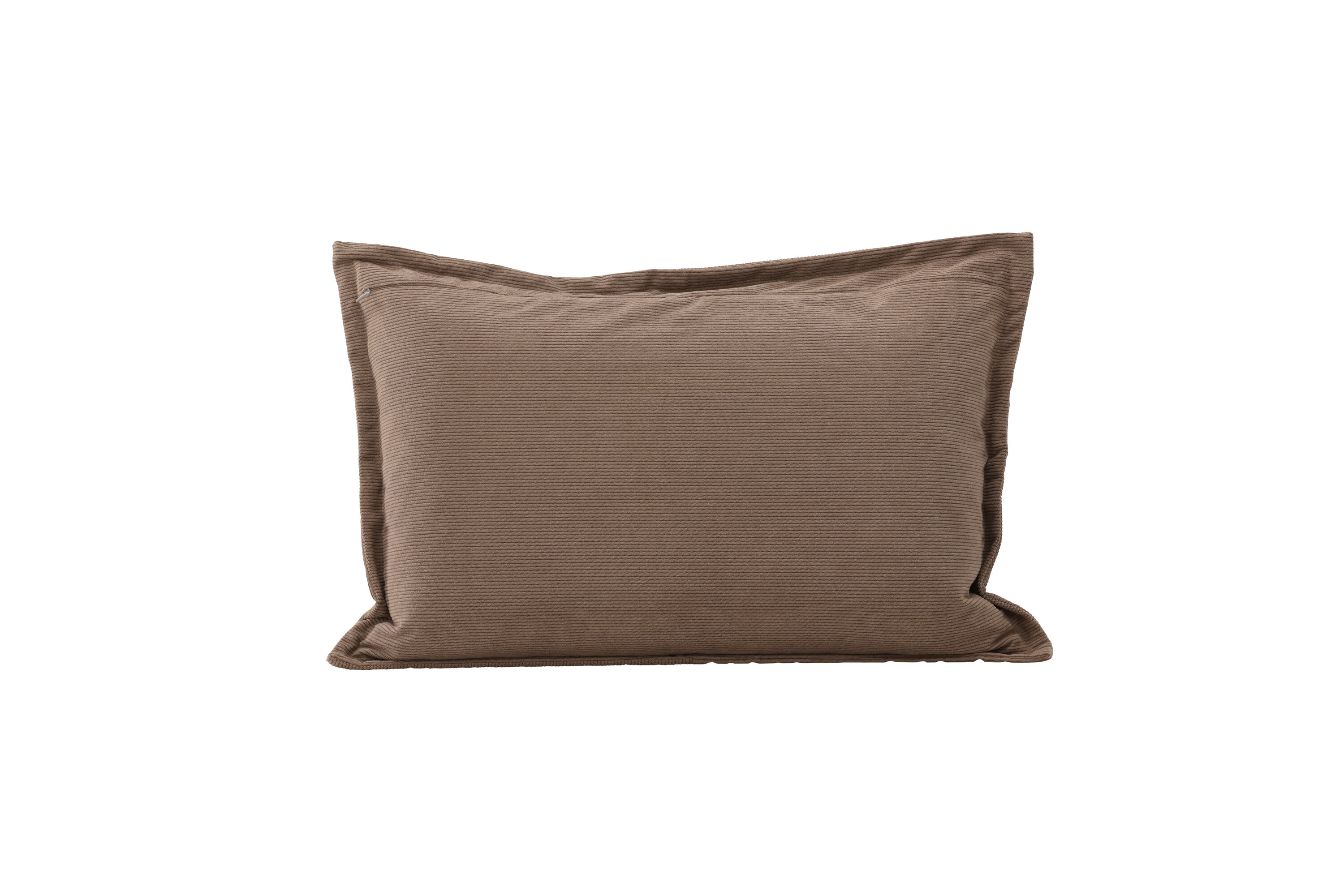 Lykke housse de coussin marron 40 x 60 cm sur fond clair