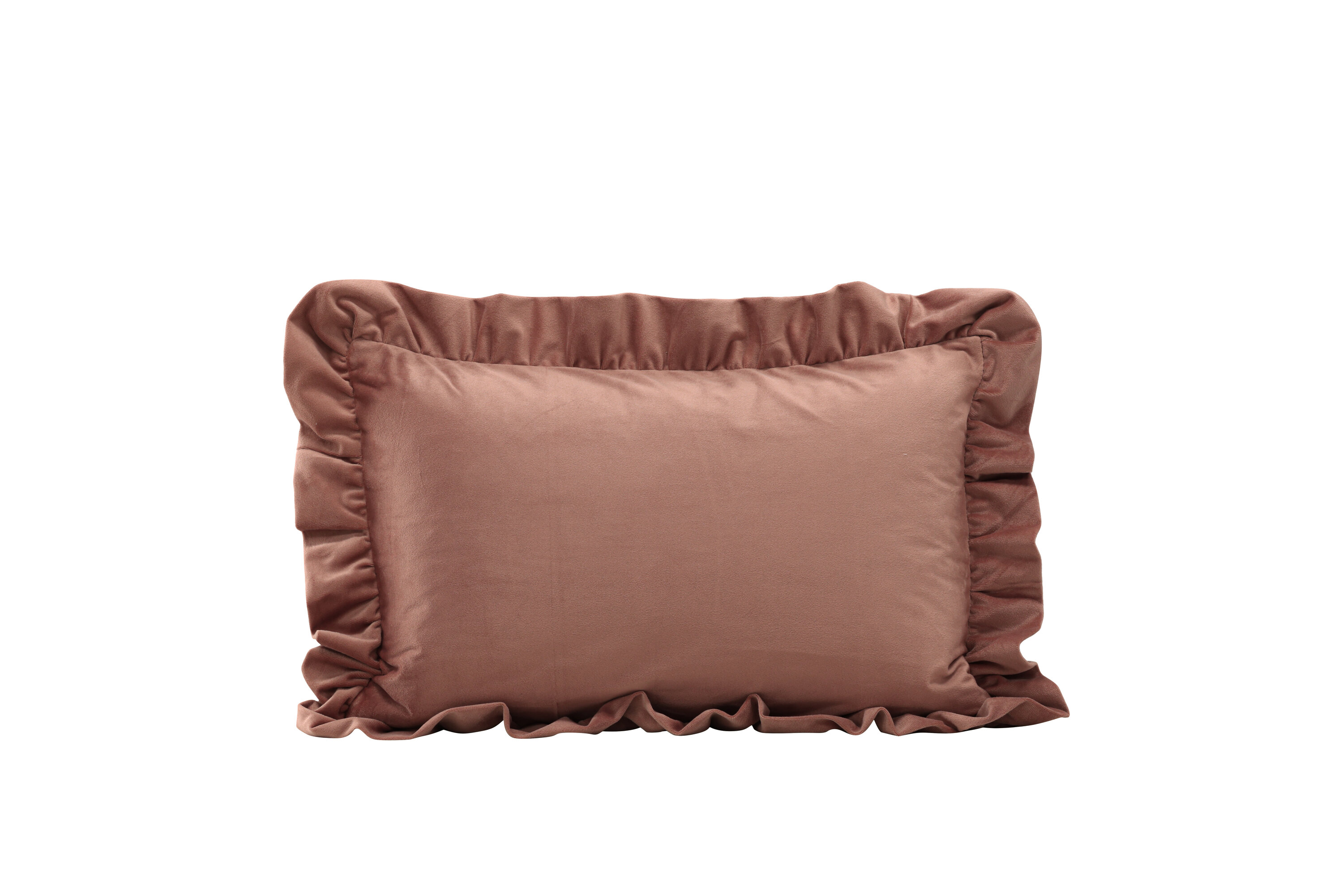 Hailey housse de coussin rose 40 x 60 cm sur fond clair