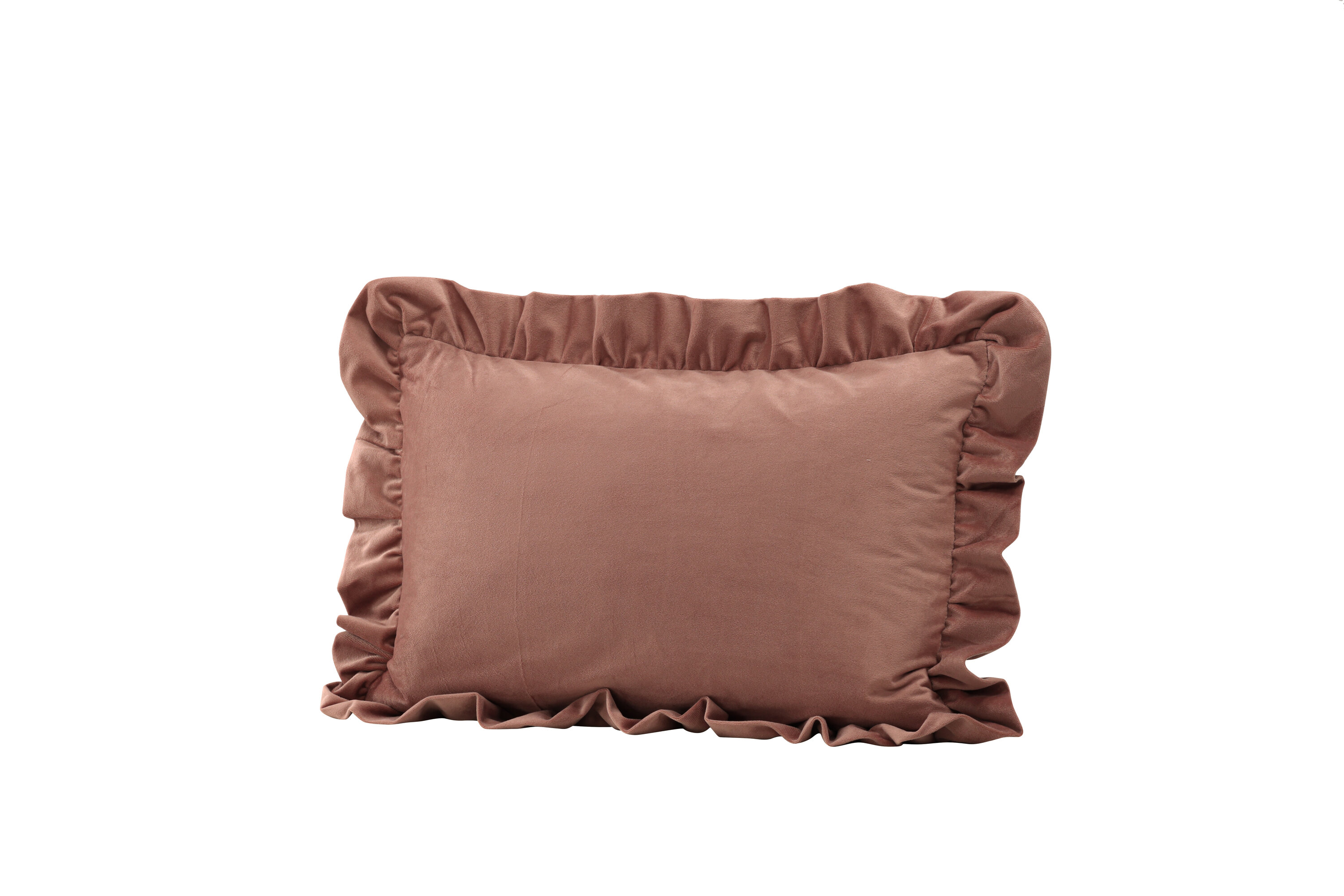 Hailey housse de coussin rose 40 x 60 cm sur fond clair