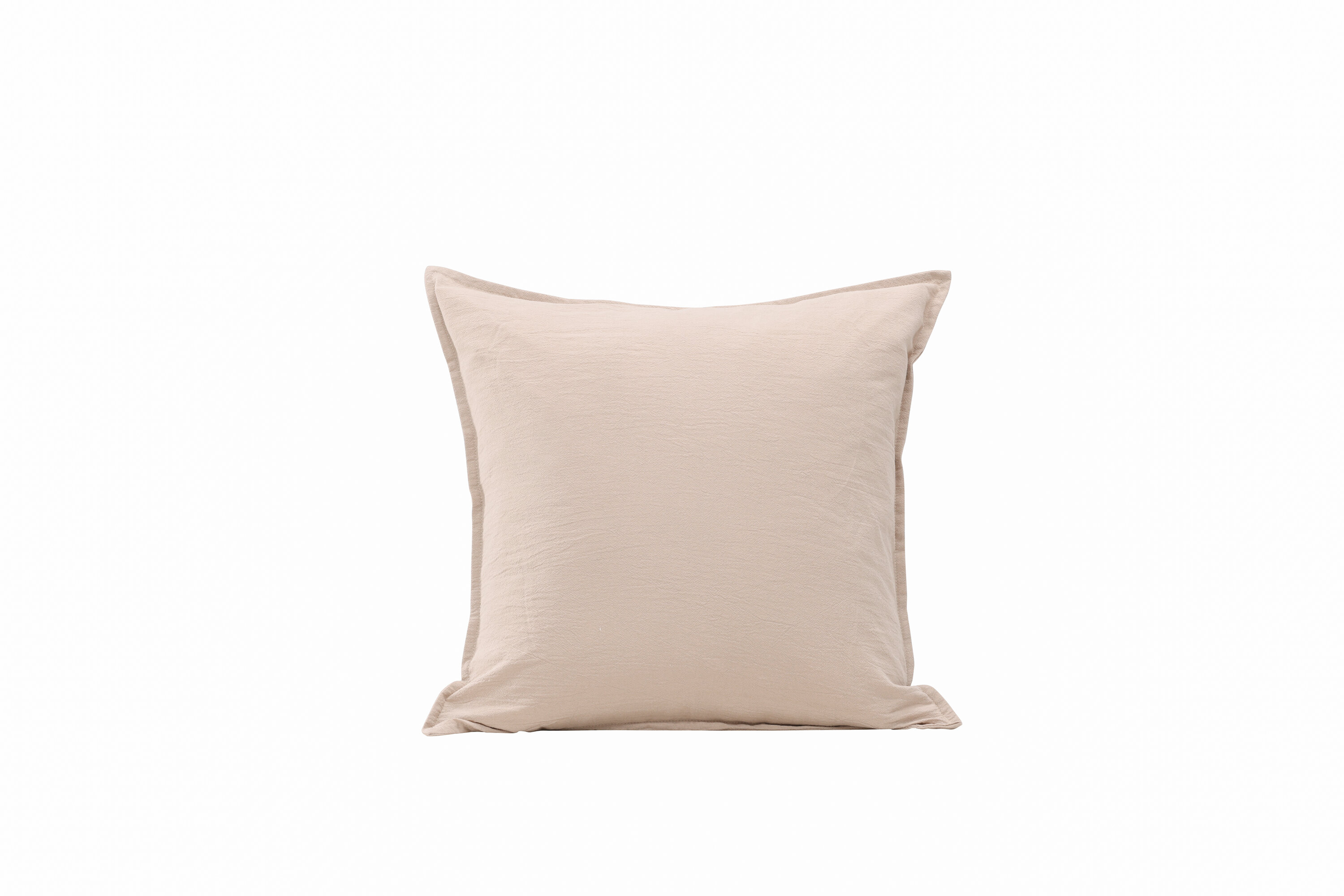 Ronja housse de coussin beige 45 x 45 cm sur fond clair