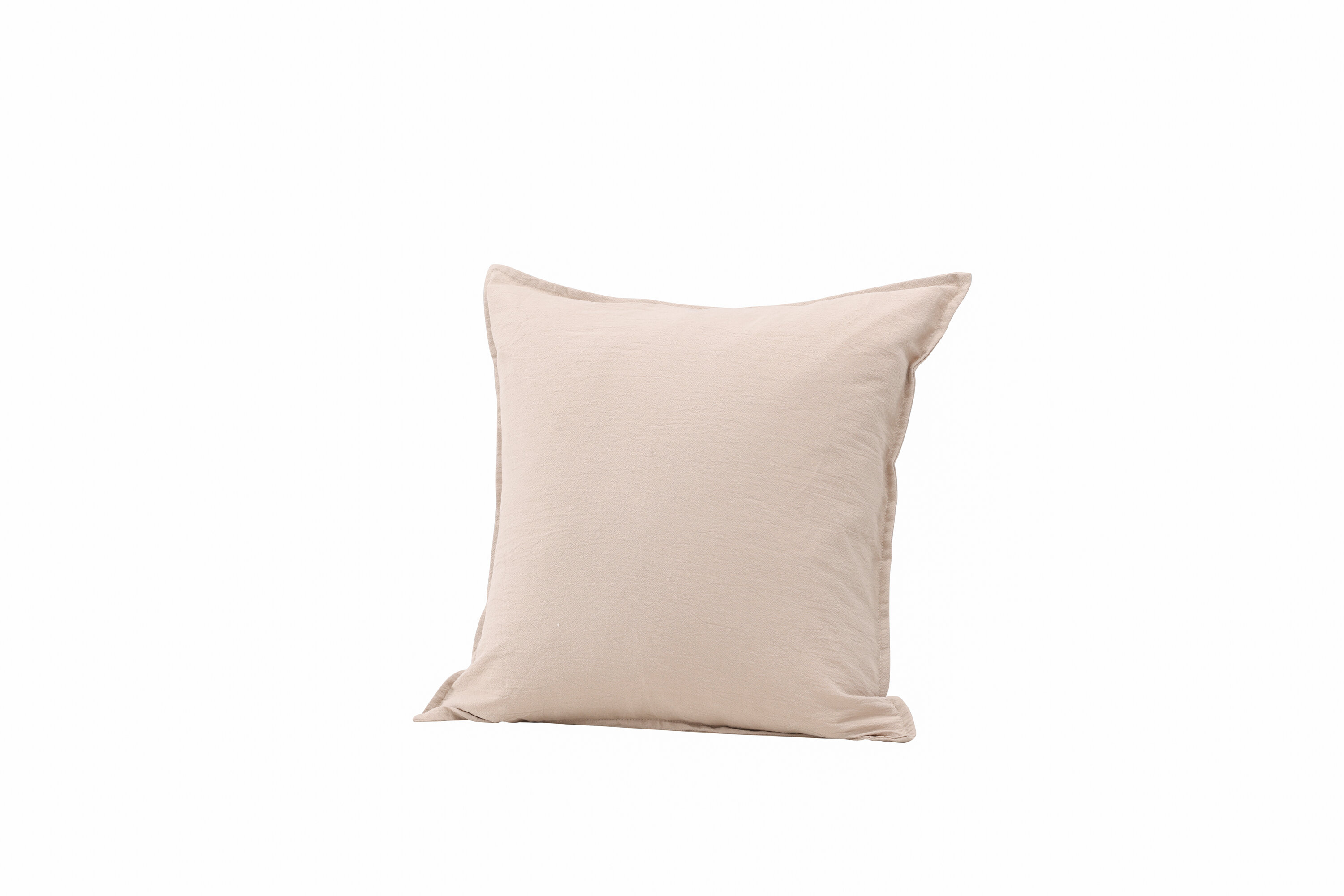 Ronja housse de coussin beige 45 x 45 cm sur fond clair