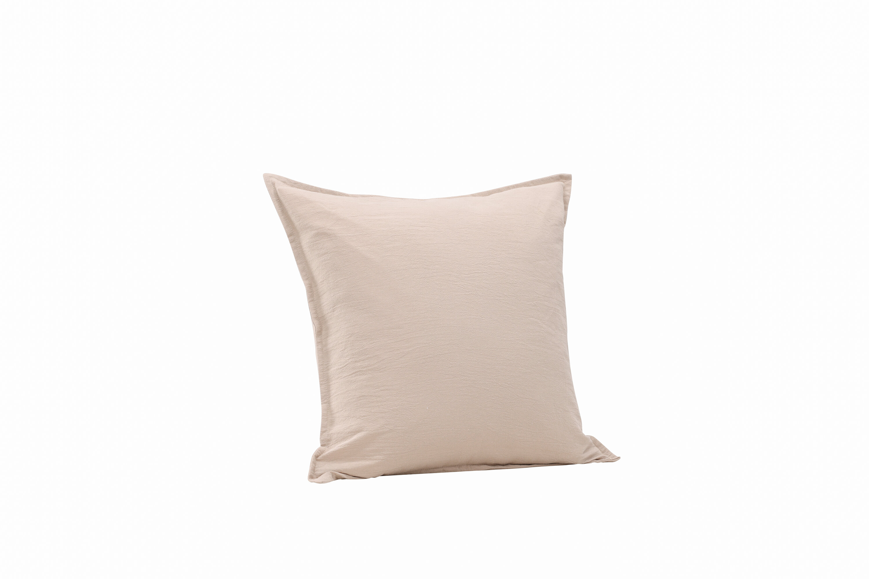 Ronja housse de coussin beige 45 x 45 cm sur fond clair