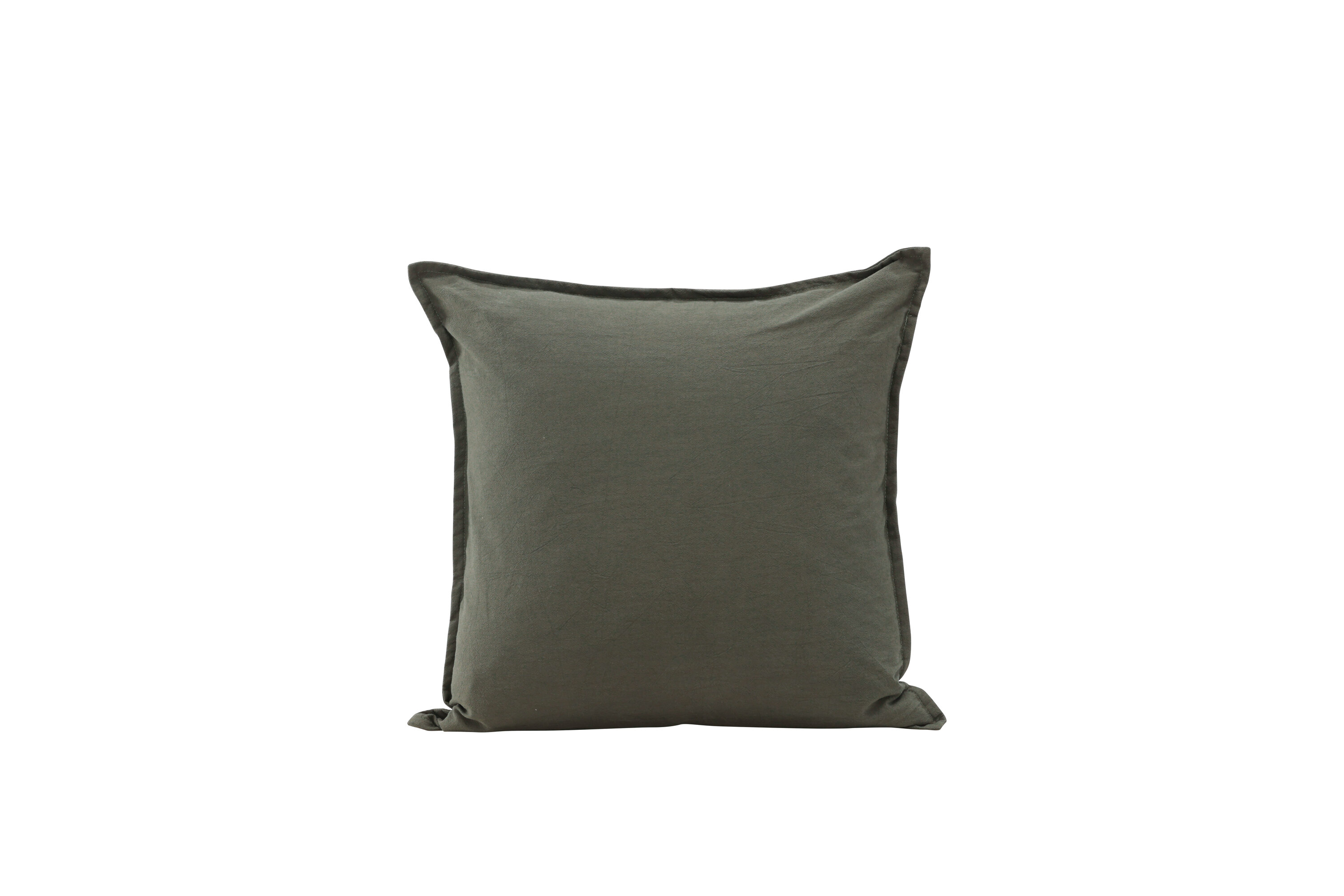 Ronja housse de coussin vert 45 x 45 cm sur fond clair