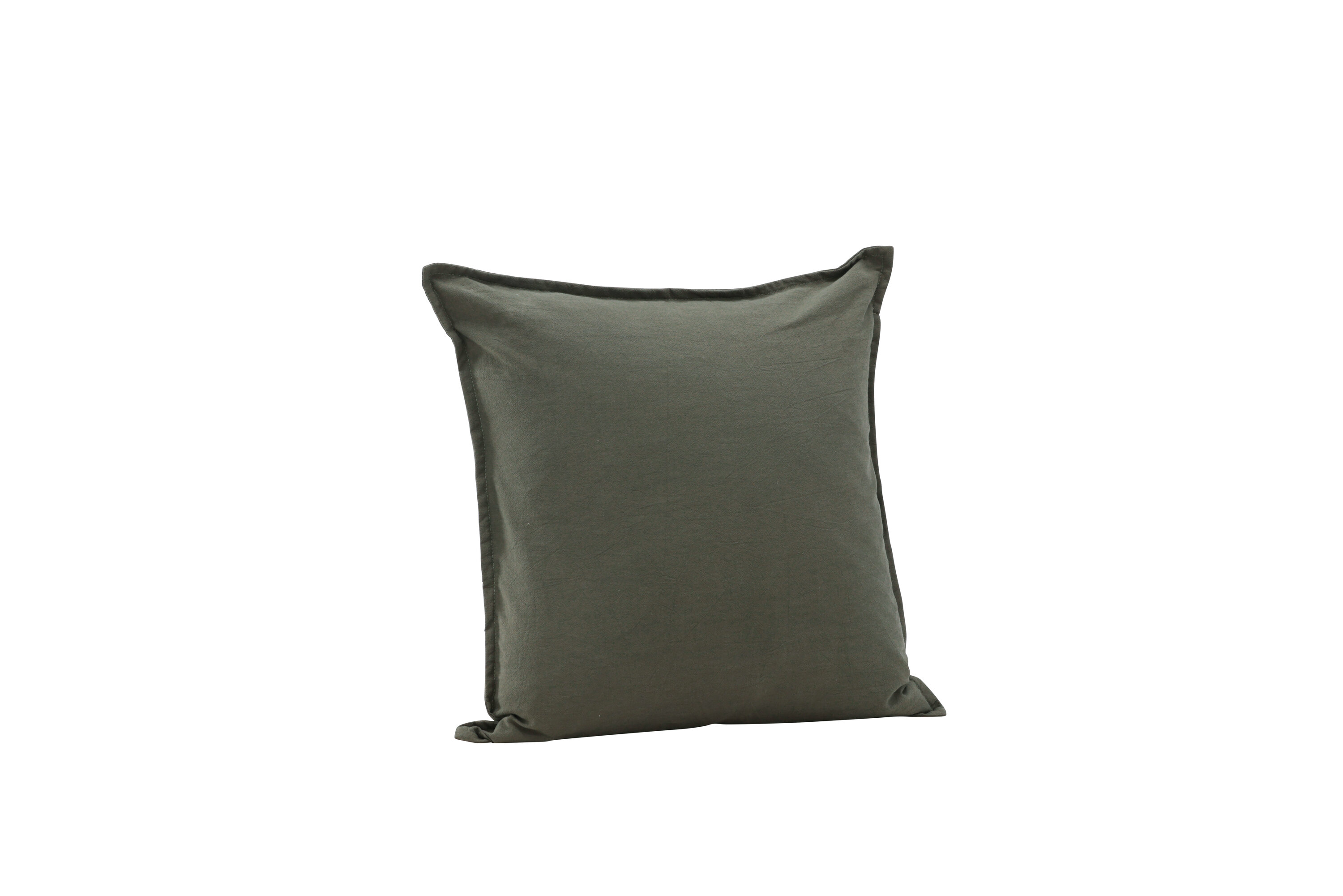 Ronja housse de coussin vert 45 x 45 cm sur fond clair