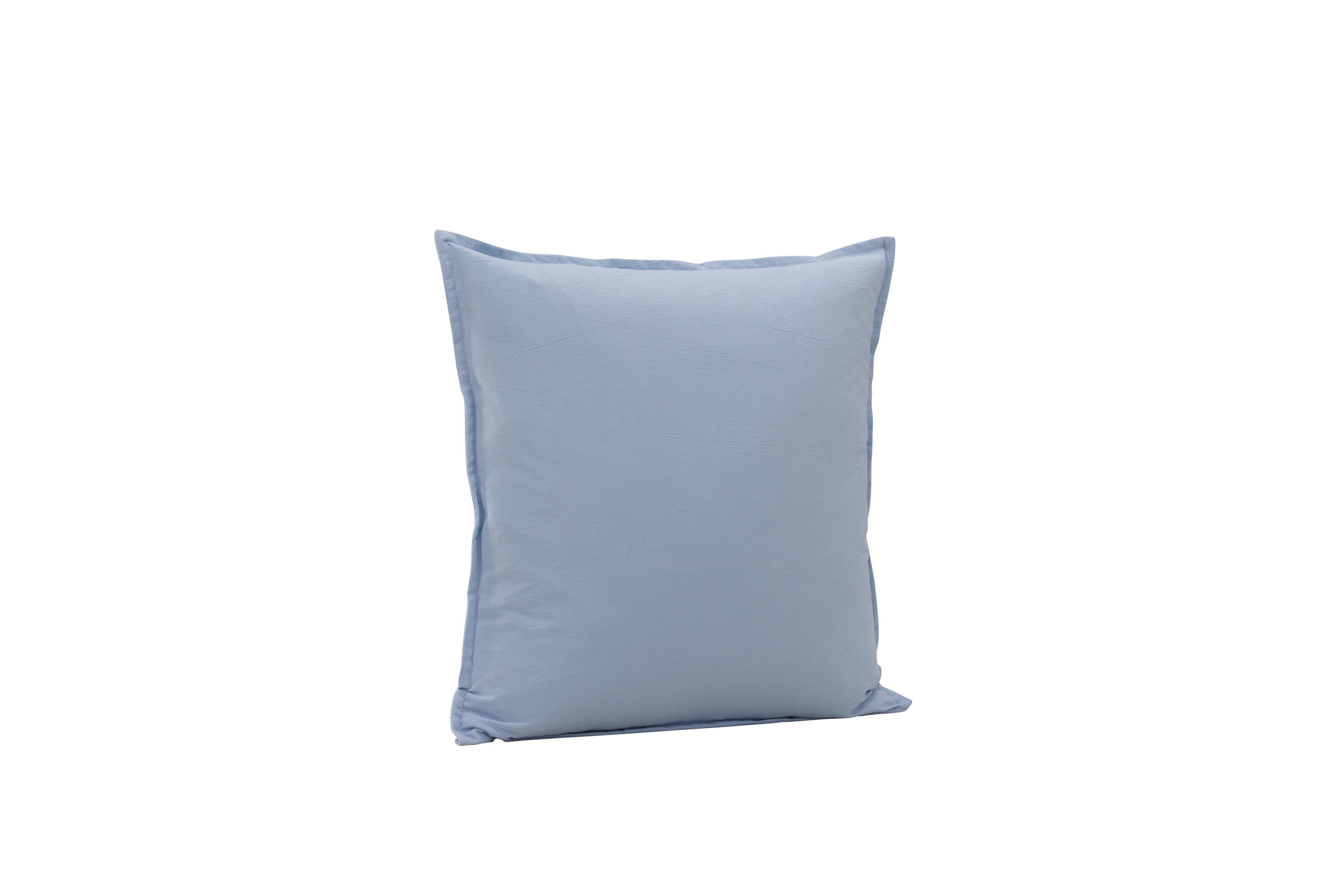Ronja housse de coussin bleu clair 45 x 45 cm sur fond clair