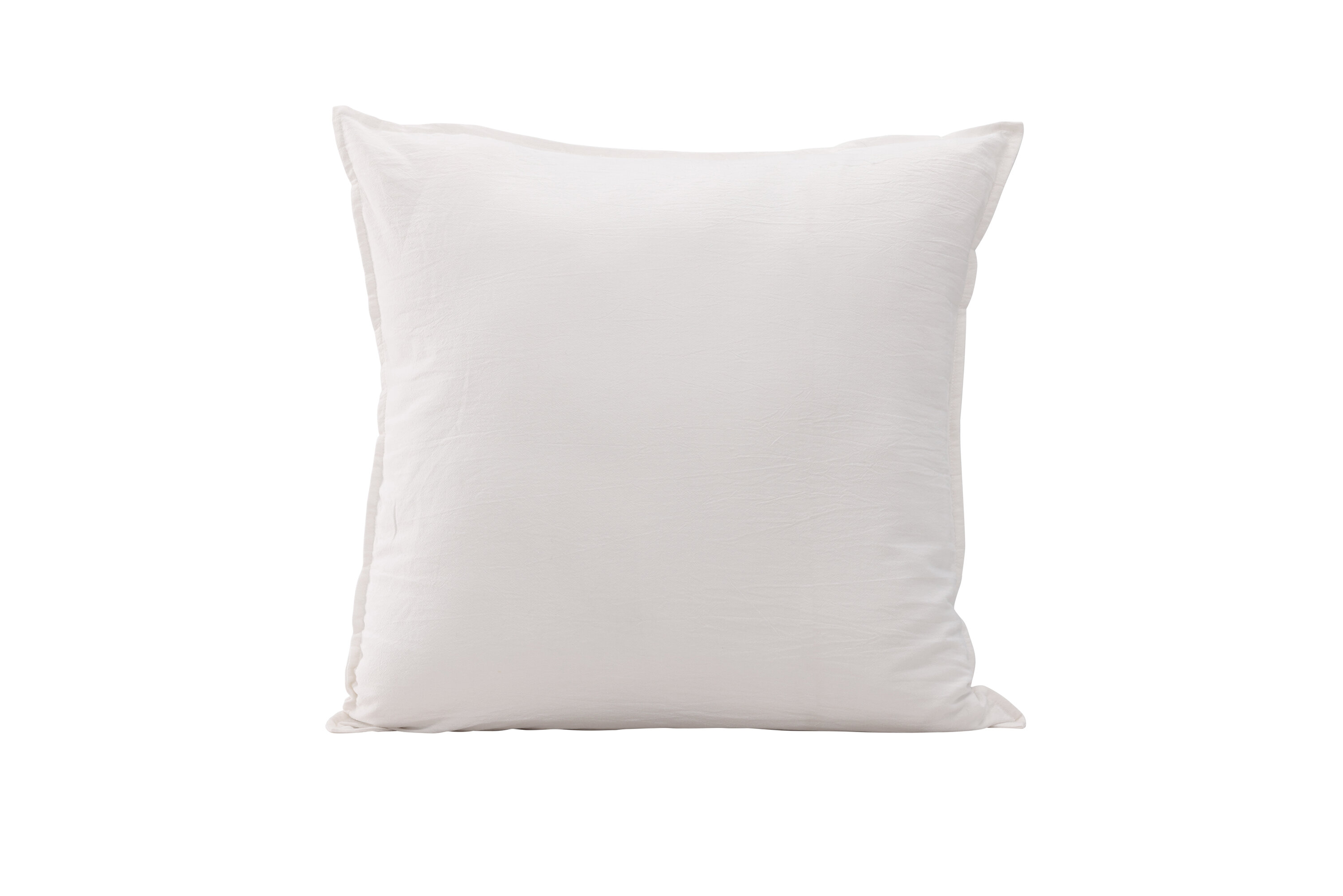 Ronja housse de coussin blanc 60 x 60 cm sur fond clair