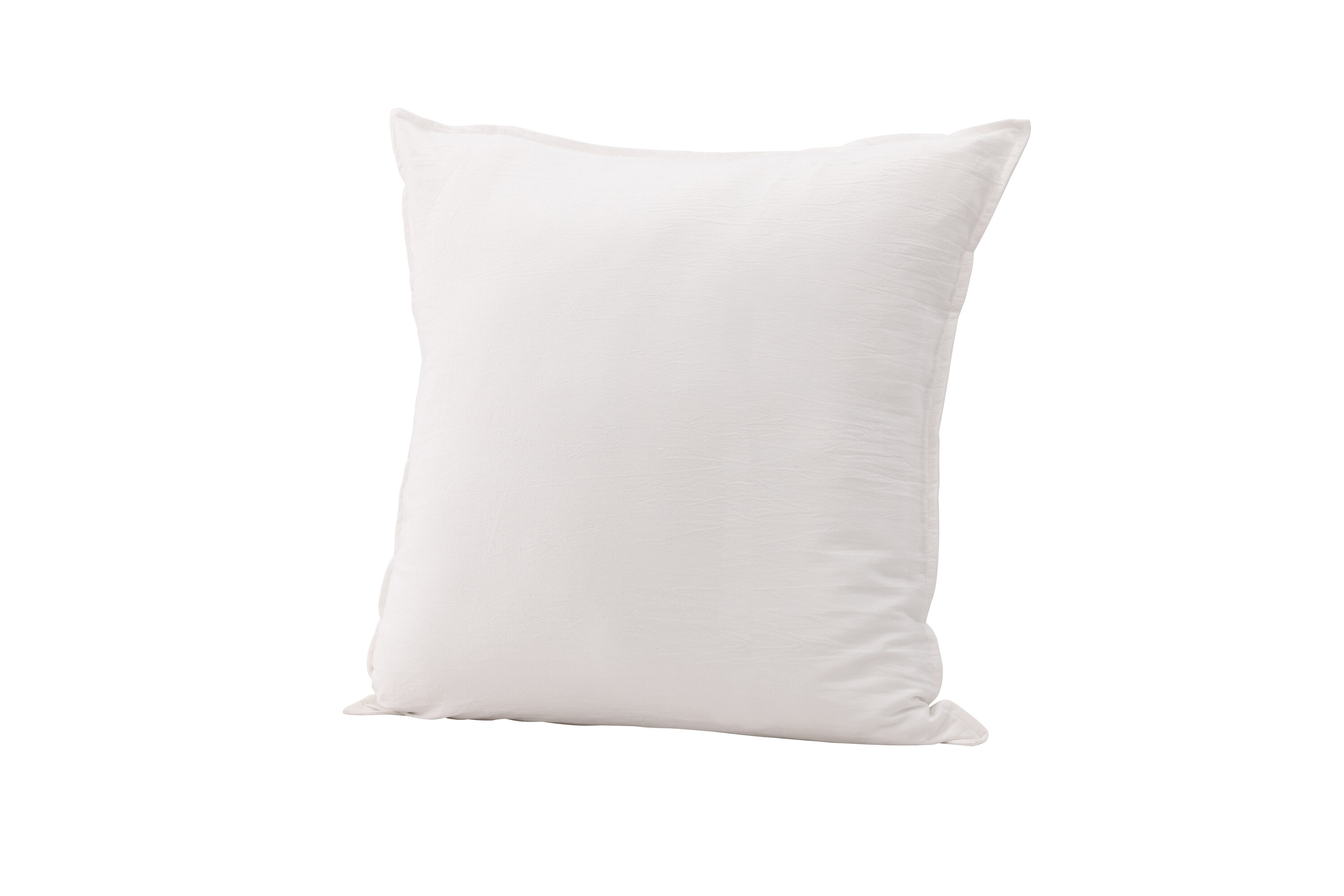 Ronja housse de coussin blanc 60 x 60 cm sur fond clair
