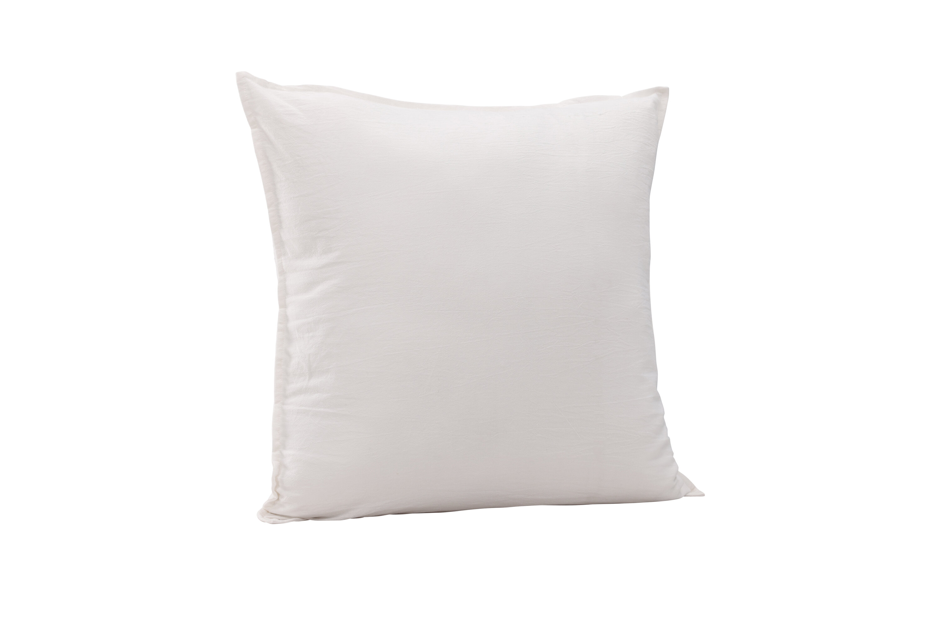 Ronja housse de coussin blanc 60 x 60 cm sur fond clair
