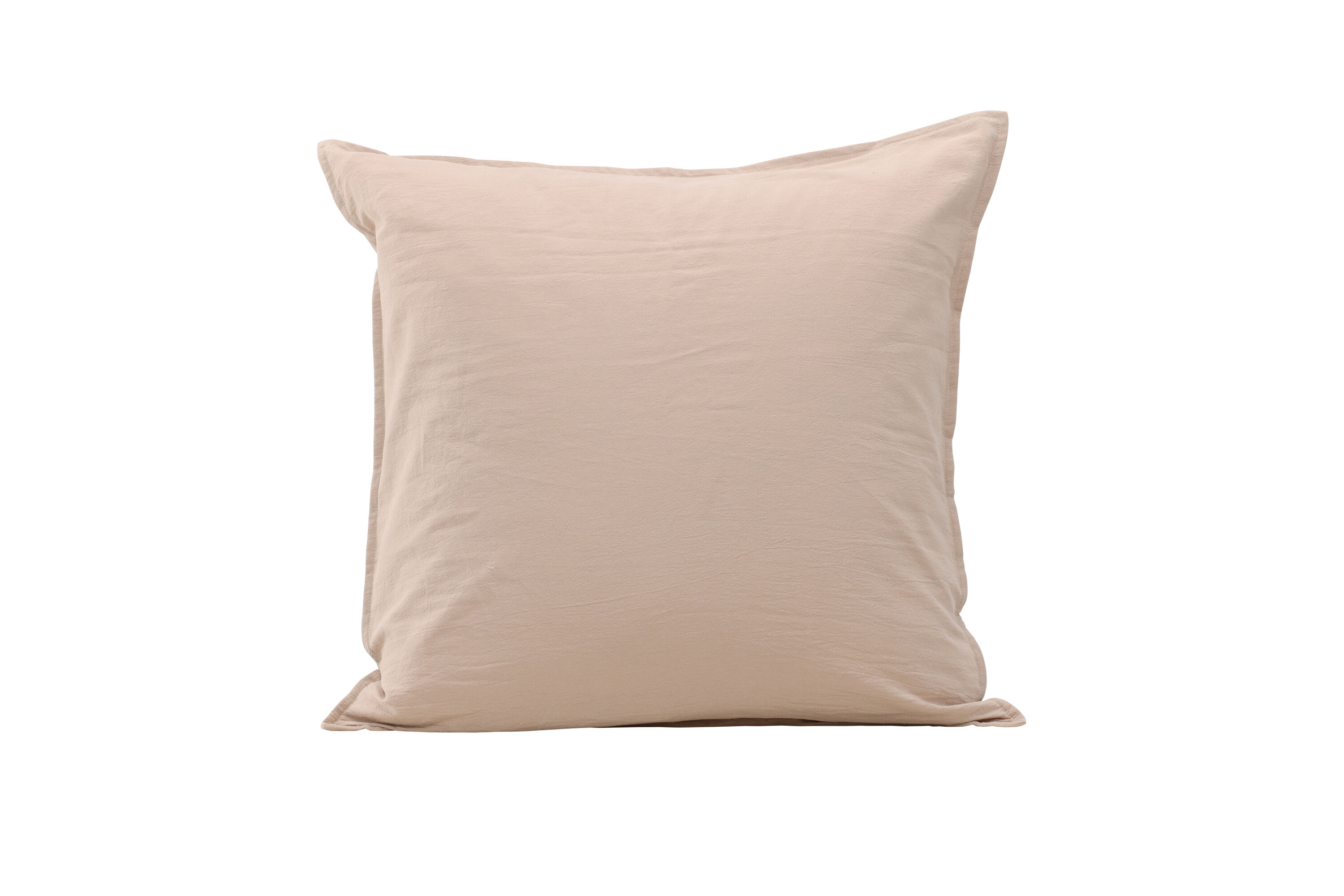 Ronja housse de coussin beige 60 x 60 cm sur fond clair