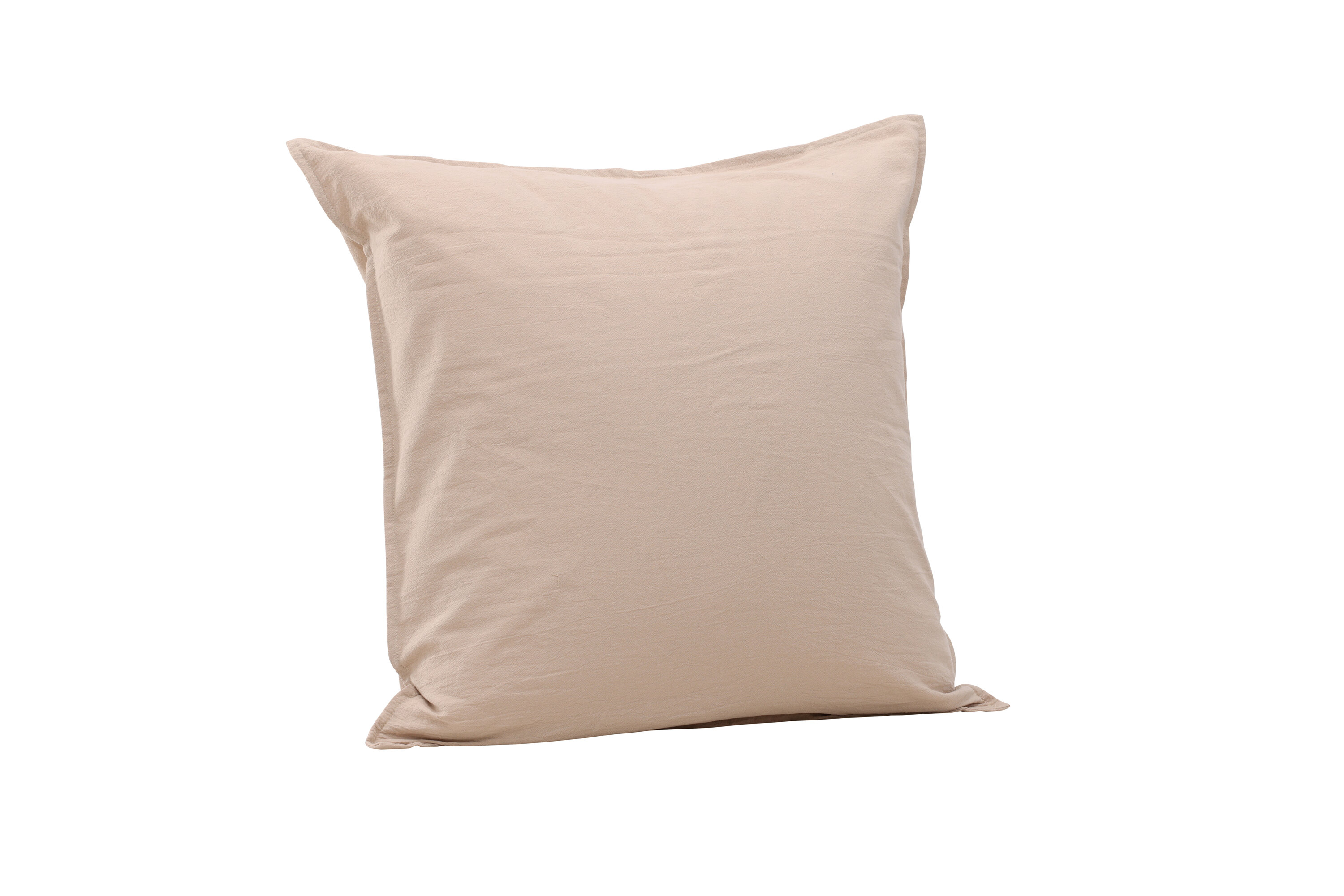 Ronja housse de coussin beige 60 x 60 cm sur fond clair