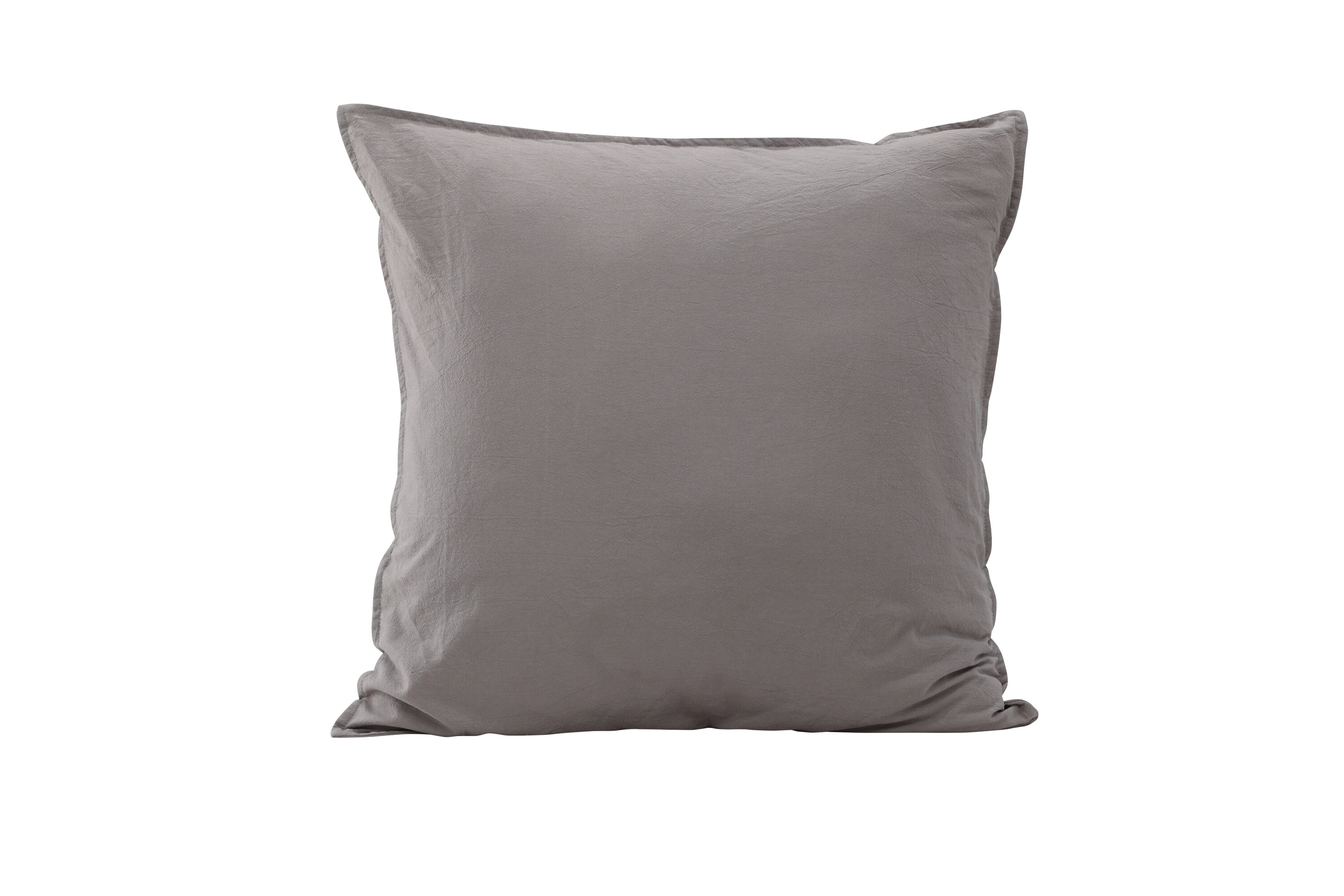 Ronja housse de coussin gris 60 x 60 cm sur fond clair