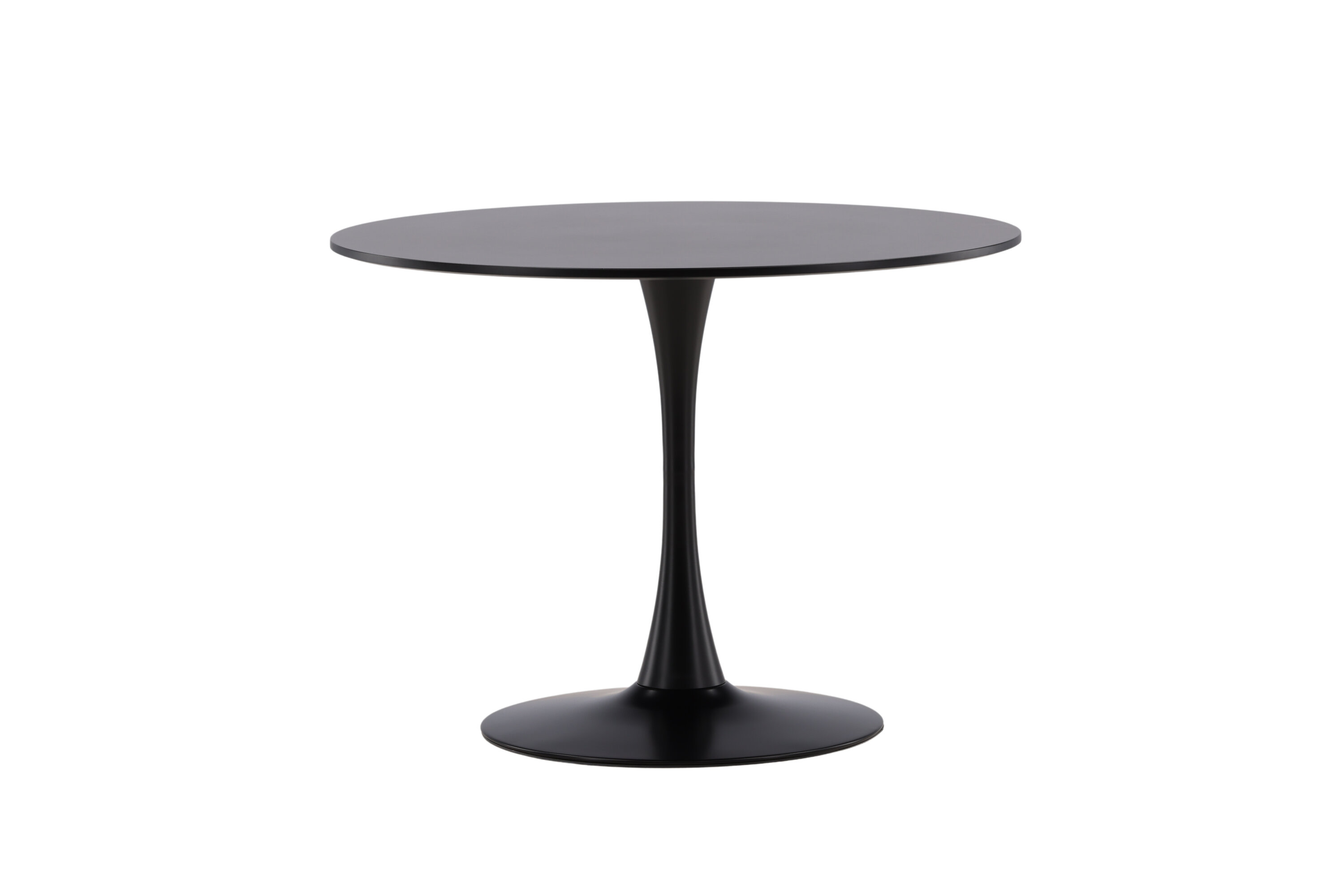 Glade table à manger ronde noir ⌀100 cm sur fond clair