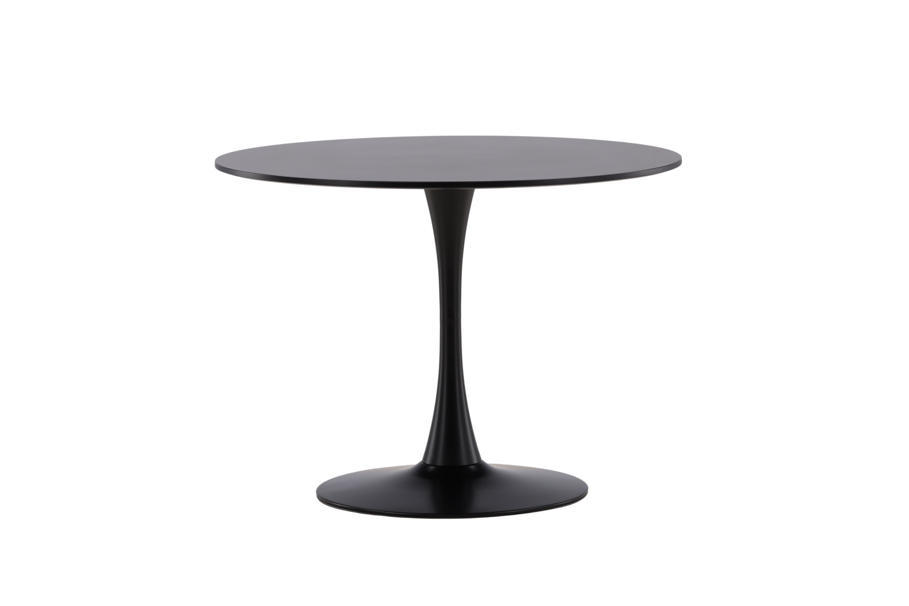 Glade table à manger ronde noir ⌀100 cm sur fond clair