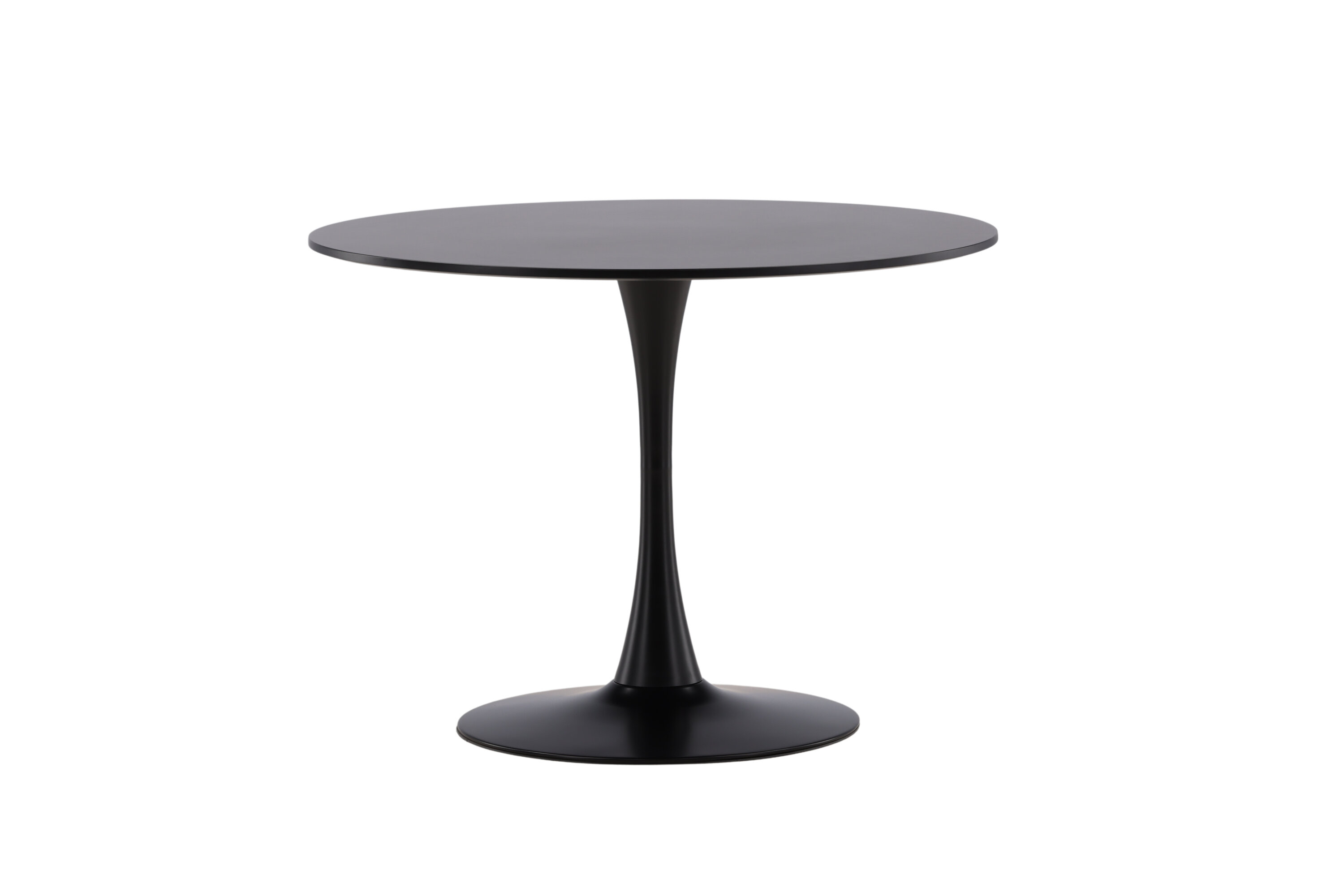Glade table à manger ronde noir ⌀100 cm sur fond clair