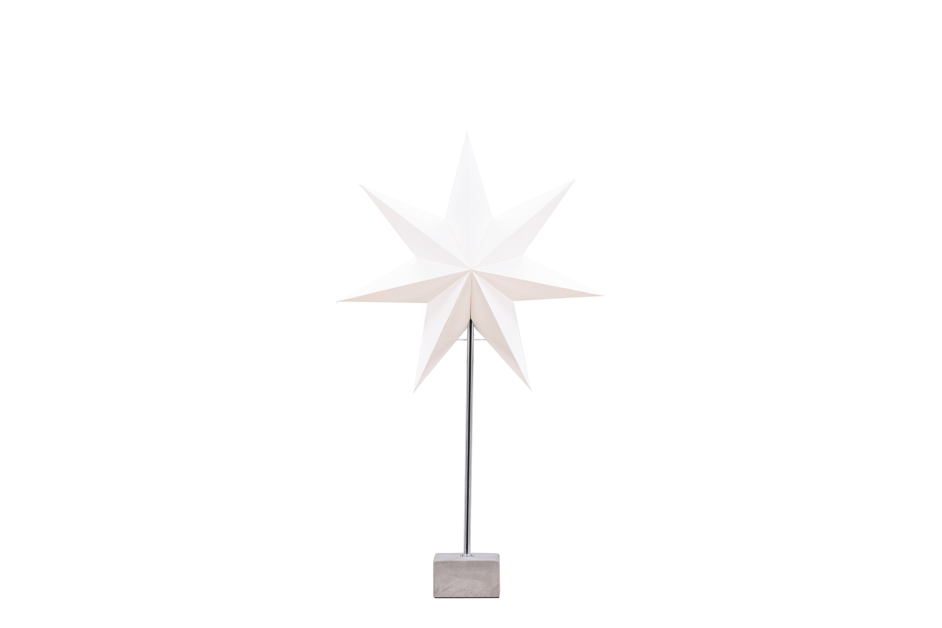 Grövelfjäll éclairage de noël noir, gris, blanc ⌀40 cm sur fond clair