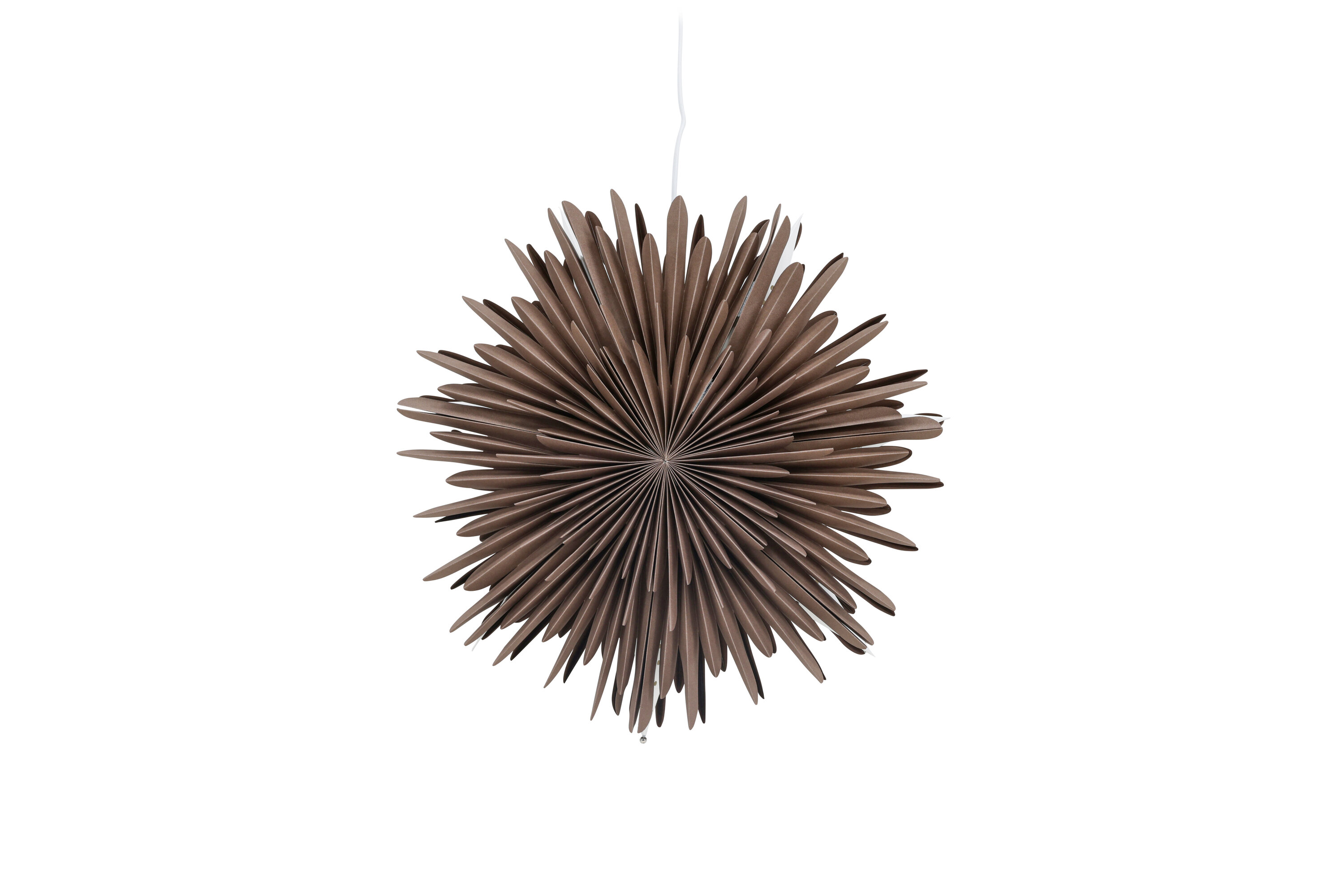 Sälen éclairage de noël grège, blanc ⌀46 cm sur fond clair