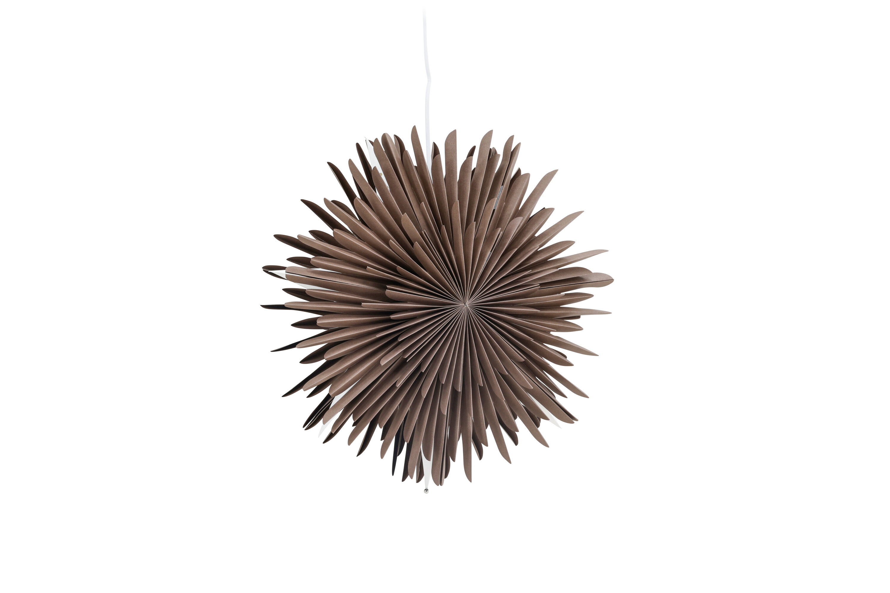 Sälen éclairage de noël grège, blanc ⌀46 cm sur fond clair
