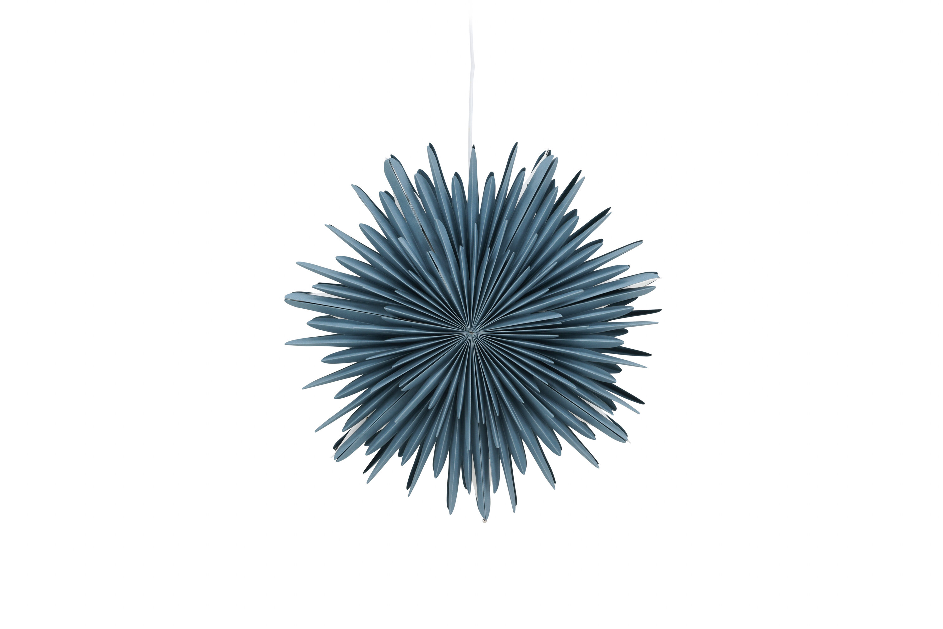Sälen éclairage de noël bleu, gris, blanc ⌀46 cm sur fond clair